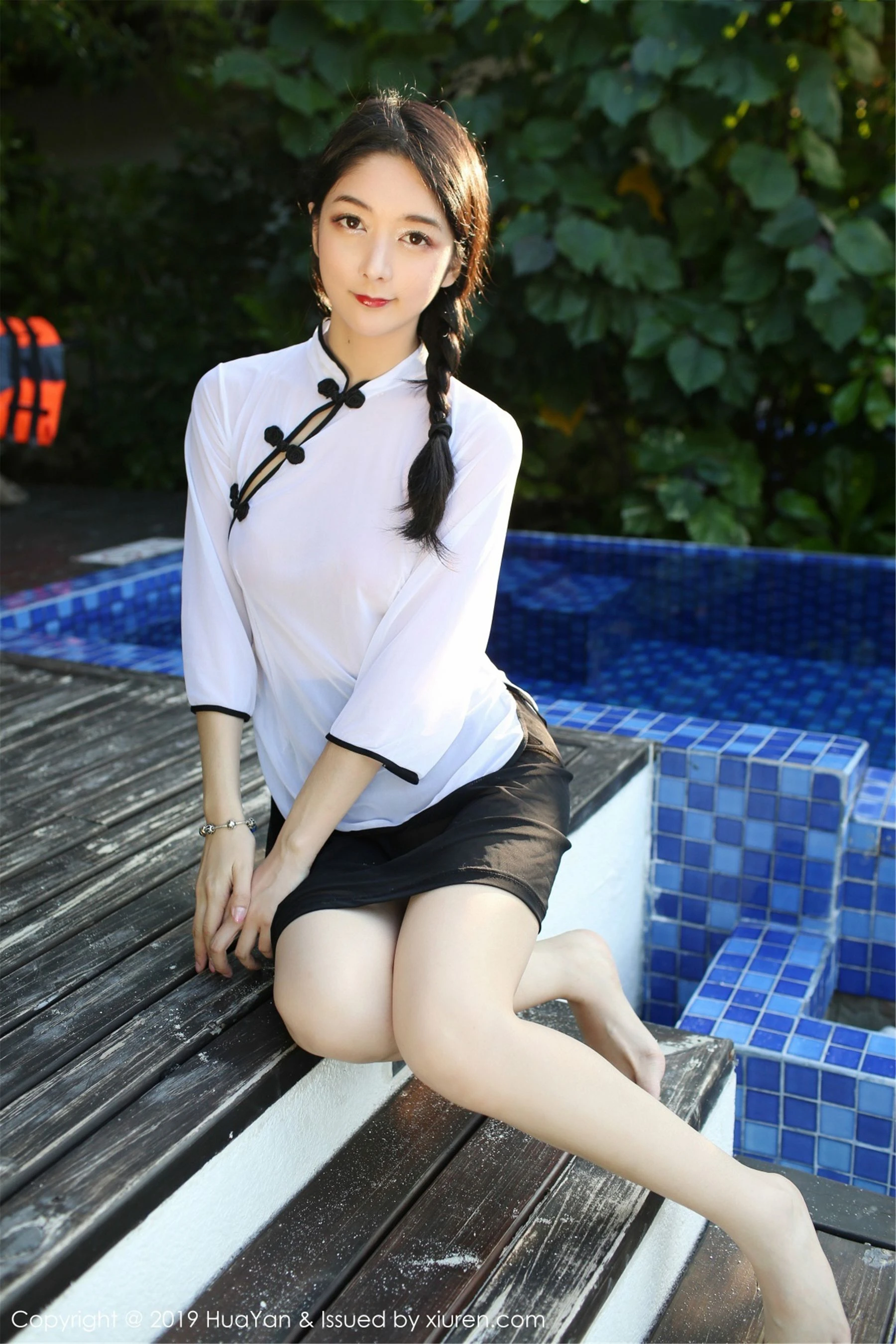 清純校花私藏美照 – 台南戶外清晨獨家呈現限量 - 1