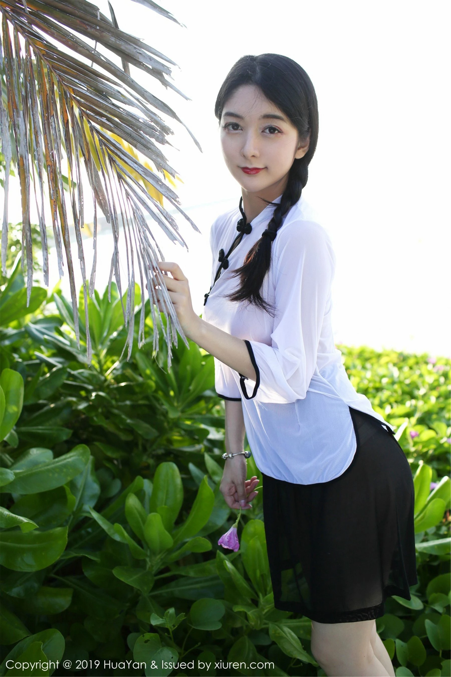清純校花私藏美照 – 台南戶外清晨獨家呈現限量 - 12