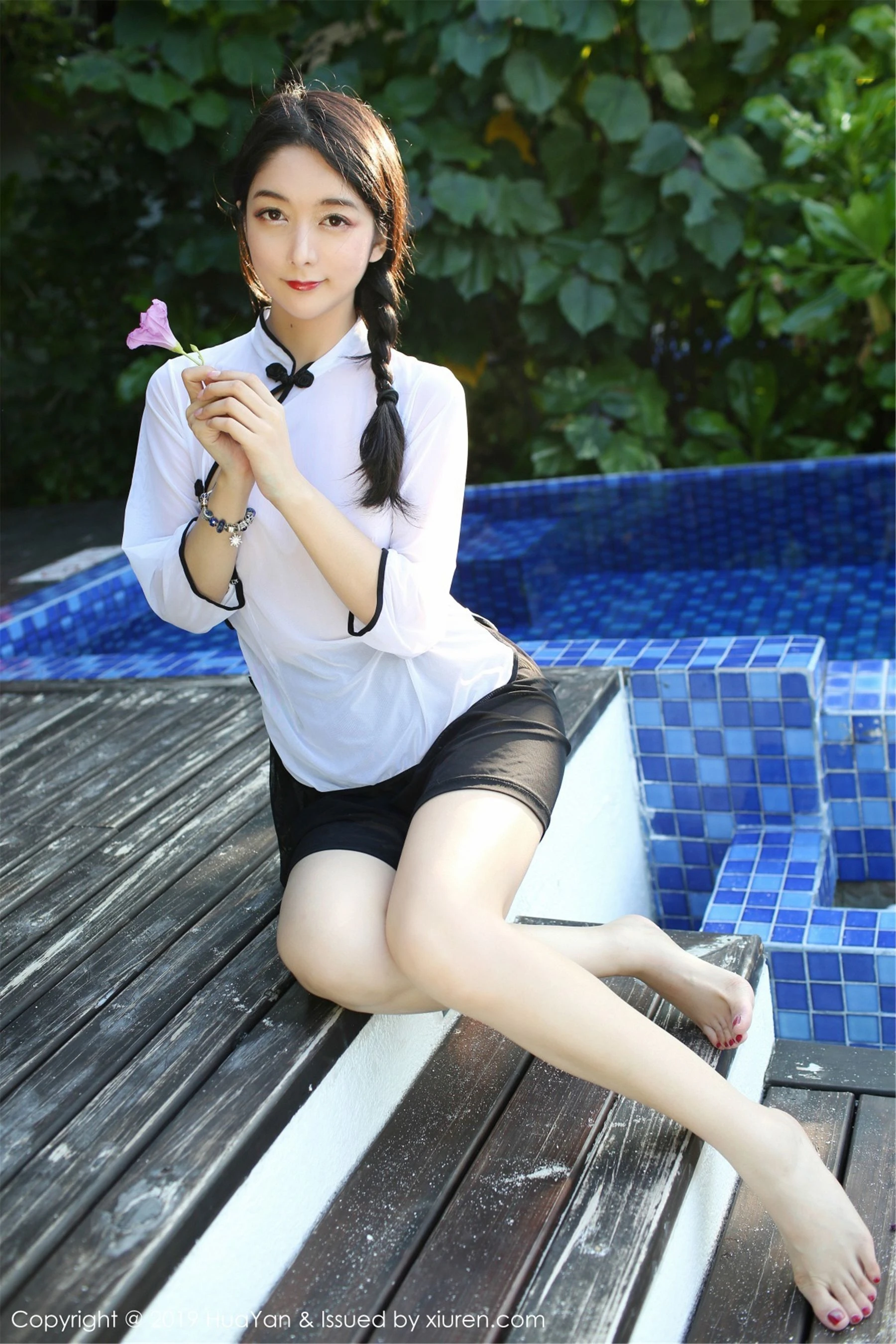 清純校花私藏美照 – 台南戶外清晨獨家呈現限量 - 3