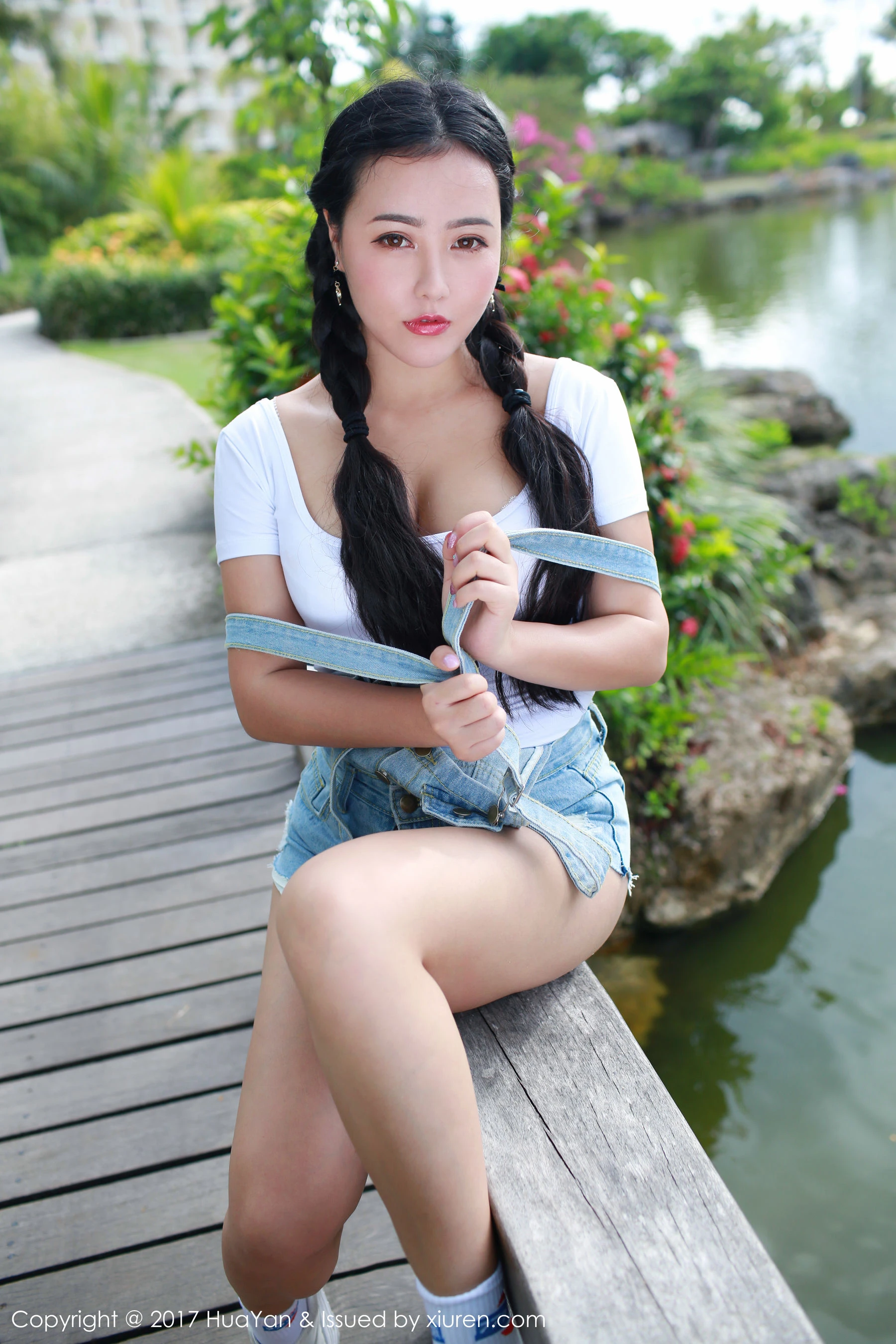 雨季限定嫩模甜美寫真集 – 攝影棚活力瞬間捕捉典藏 - 37