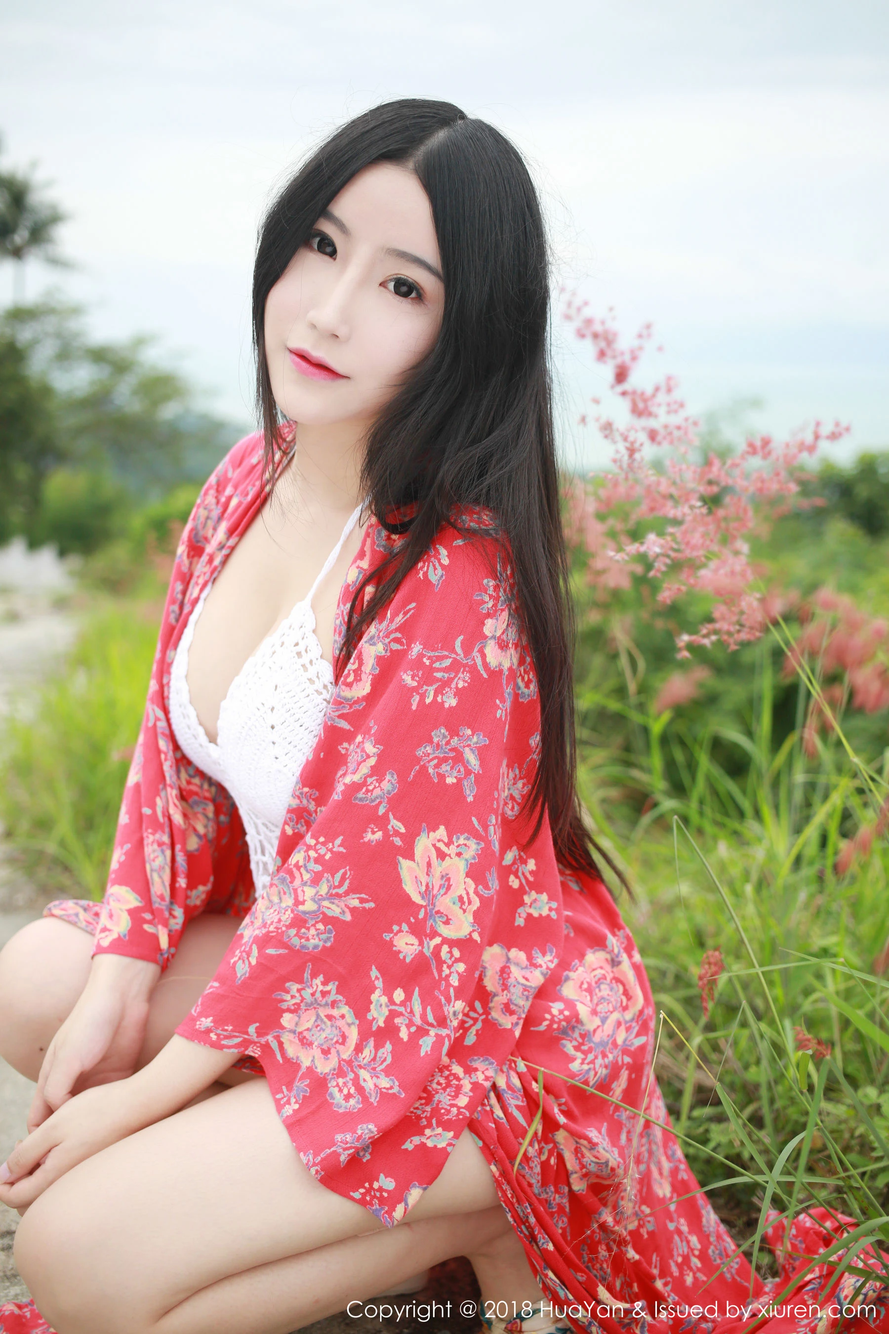 俏皮時刻嫩模戶外寫真 – 夏季甜美風採再現限量 - 12