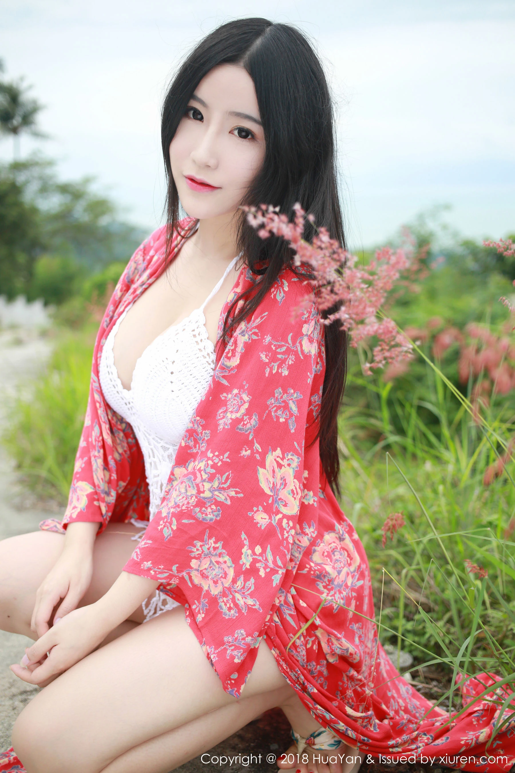 俏皮時刻嫩模戶外寫真 – 夏季甜美風採再現限量 - 13