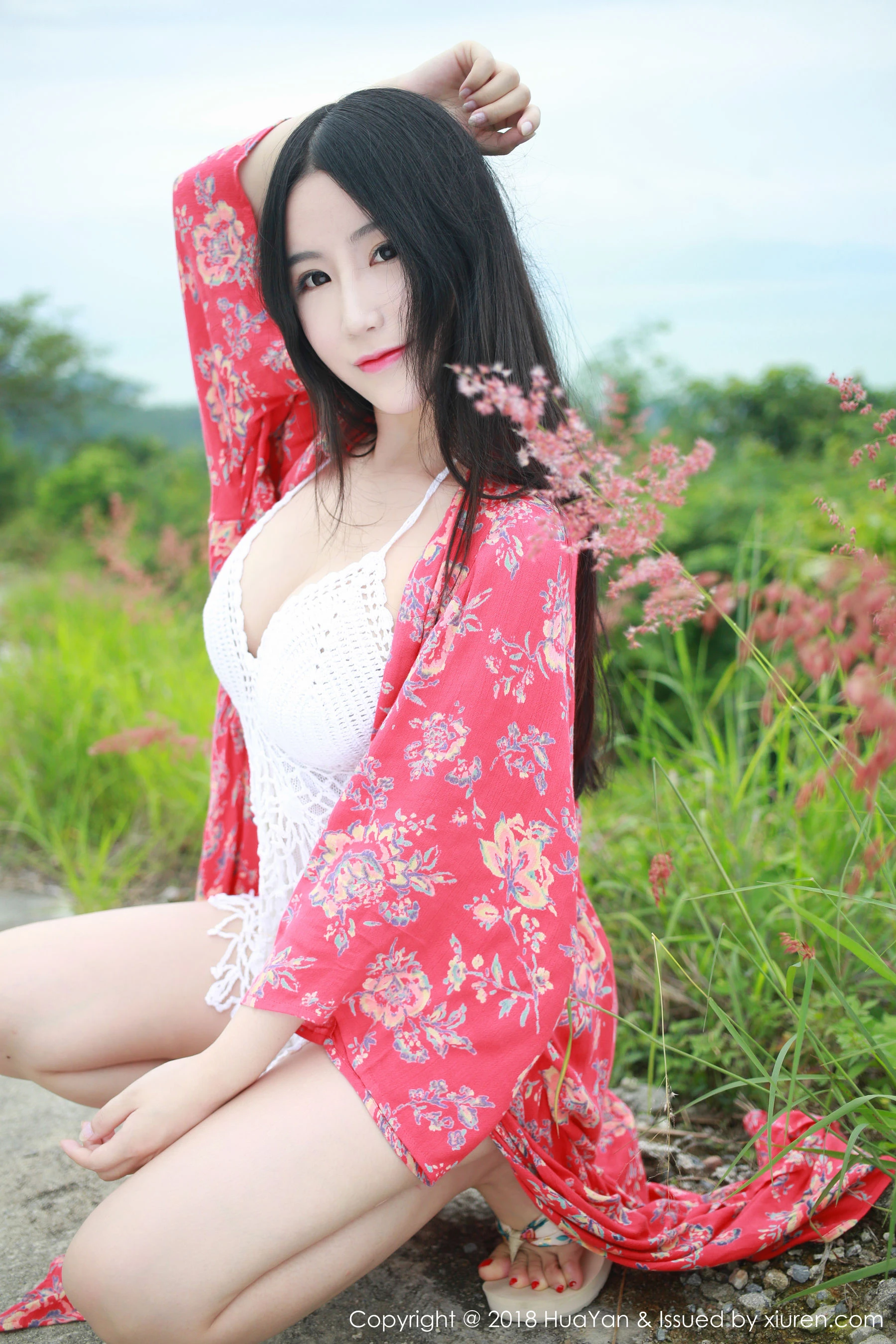 俏皮時刻嫩模戶外寫真 – 夏季甜美風採再現限量 - 17