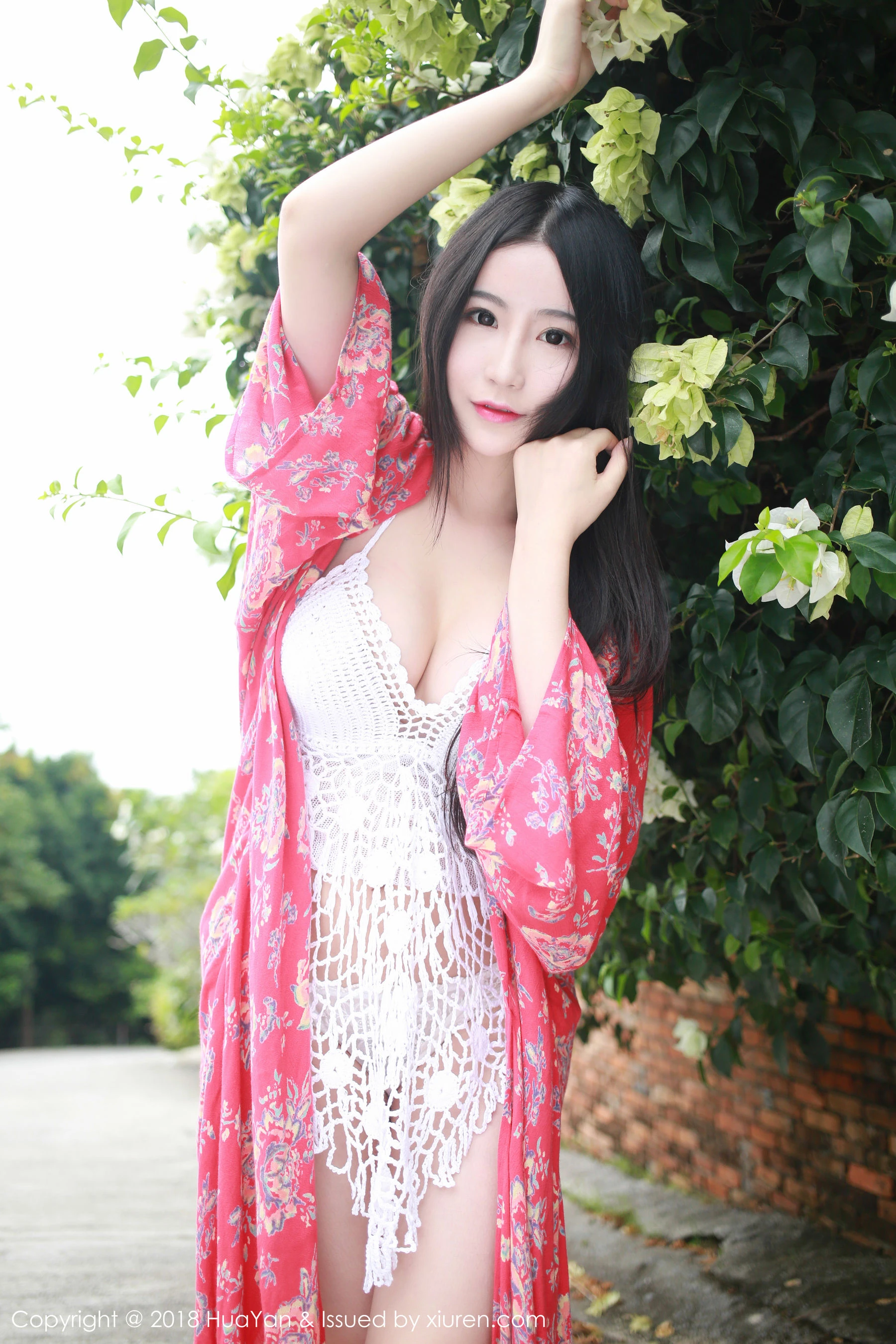 俏皮時刻嫩模戶外寫真 – 夏季甜美風採再現限量 - 32