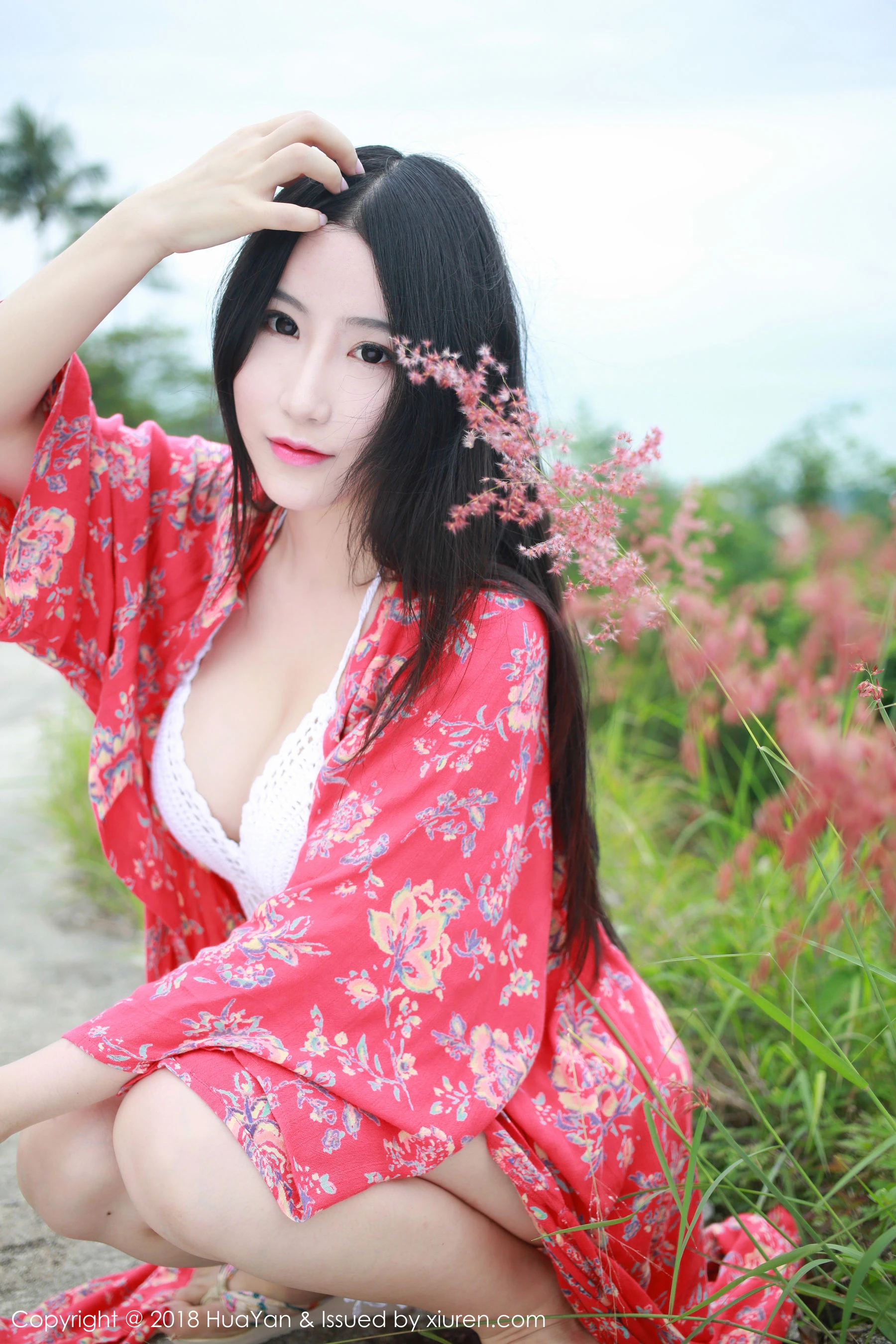 俏皮時刻嫩模戶外寫真 – 夏季甜美風採再現限量 - 6