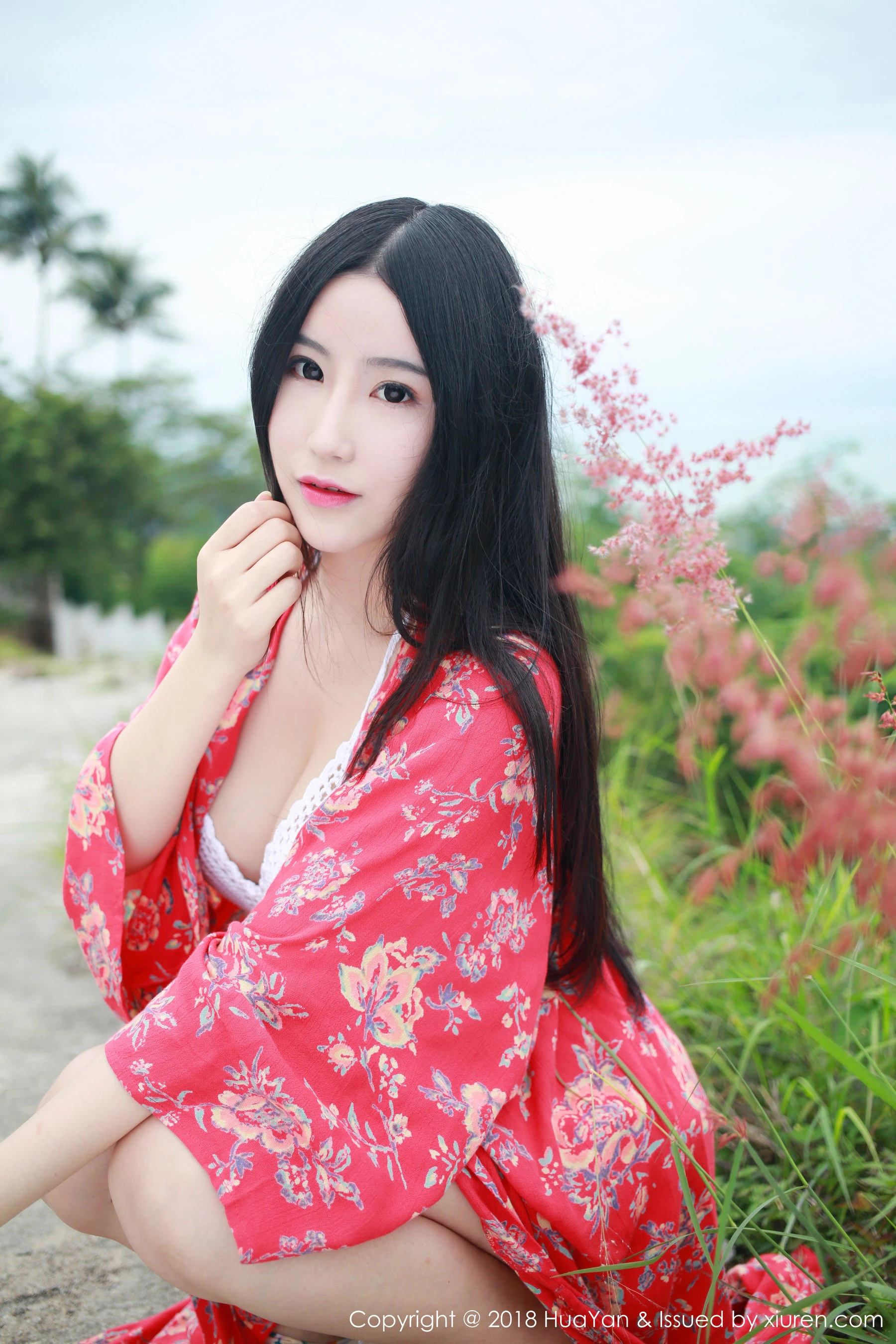 俏皮時刻嫩模戶外寫真 – 夏季甜美風採再現限量 - 7