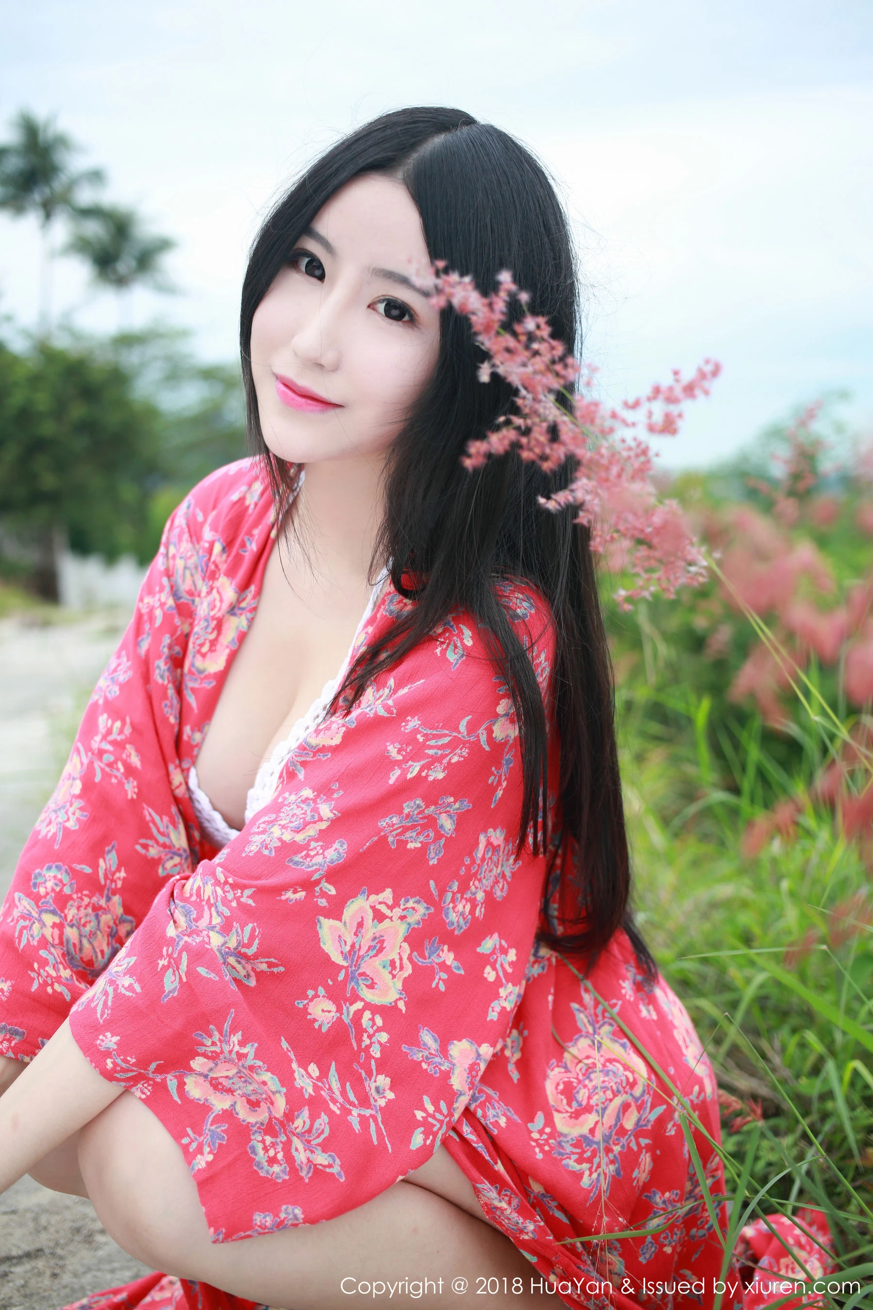俏皮時刻嫩模戶外寫真 – 夏季甜美風採再現限量 - 8