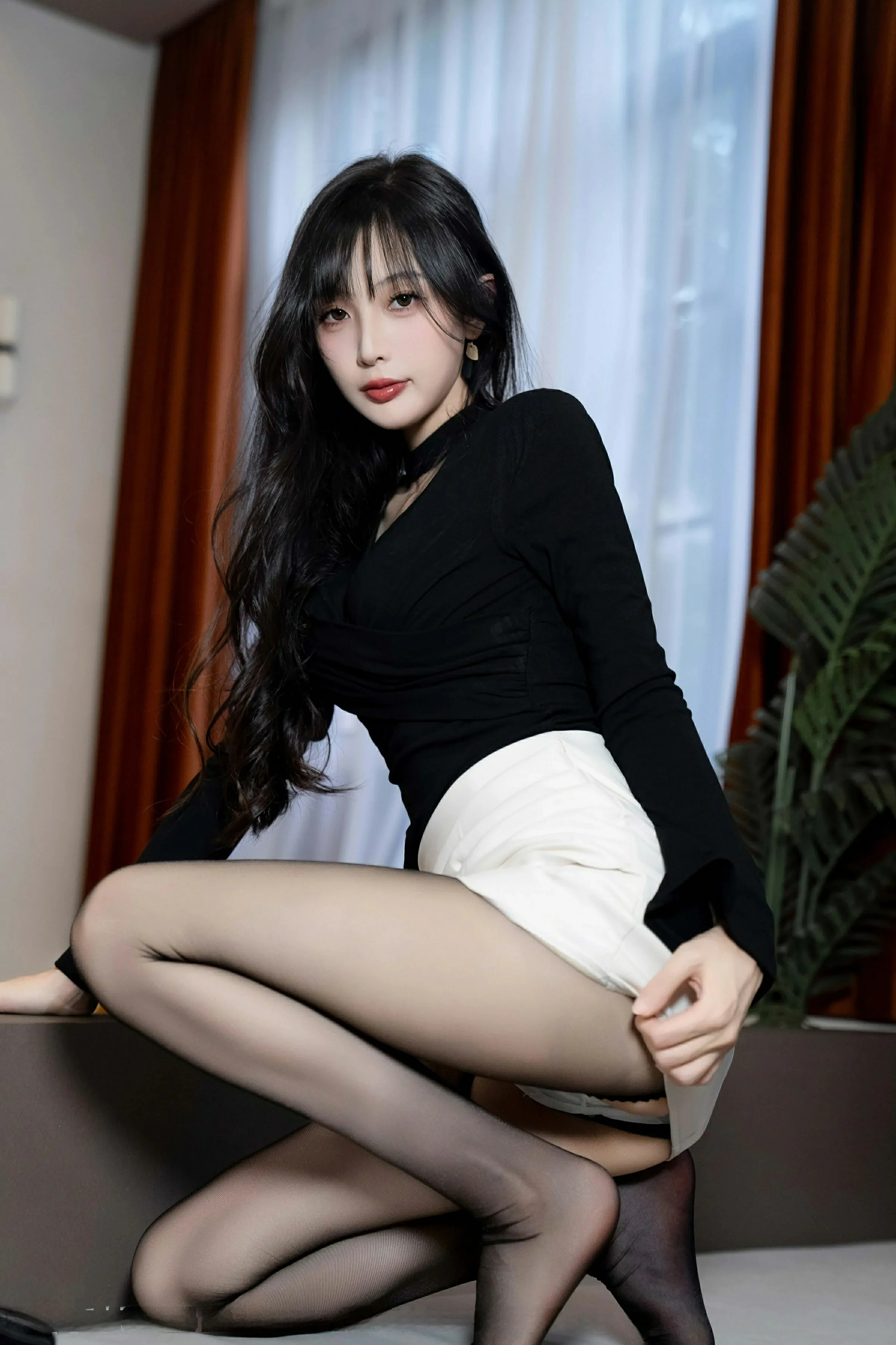 DJ火辣室內寫真 – 秋季溫柔風格展現限量 - 36