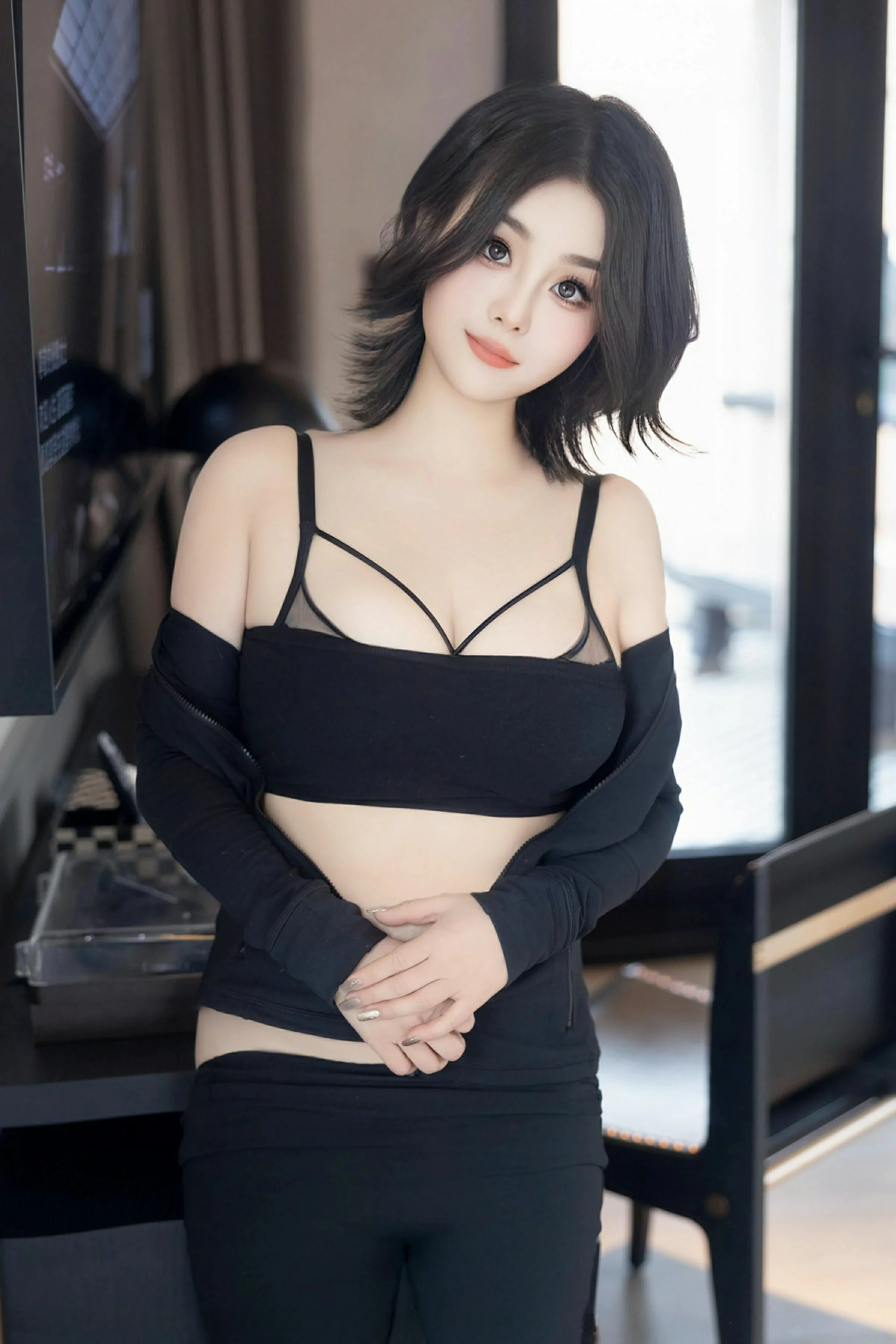 時尚校花私藏美照 – 桃園攝影棚凌晨獨家呈現典藏 - 34