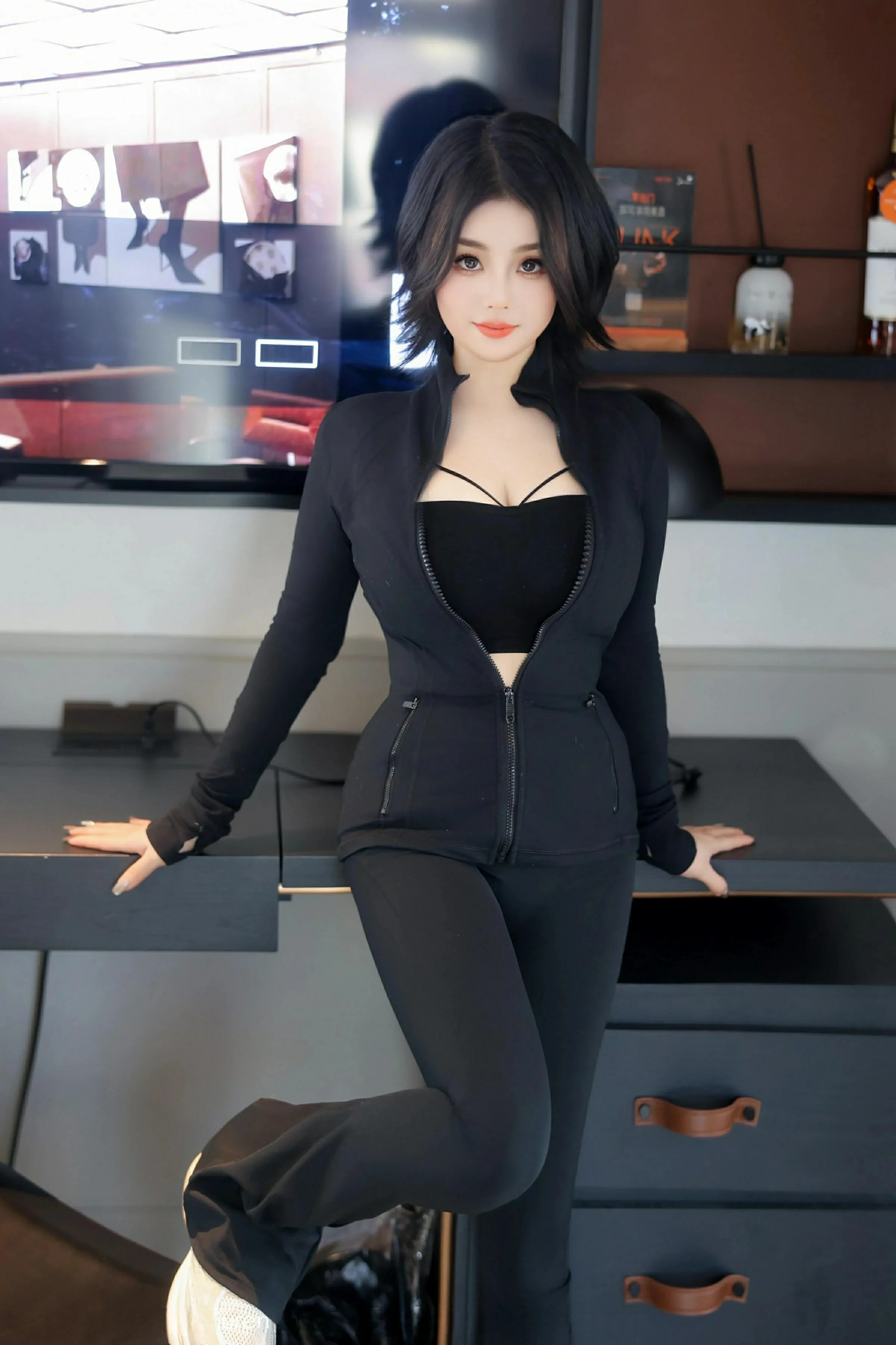 時尚校花私藏美照 – 桃園攝影棚凌晨獨家呈現典藏 - 6