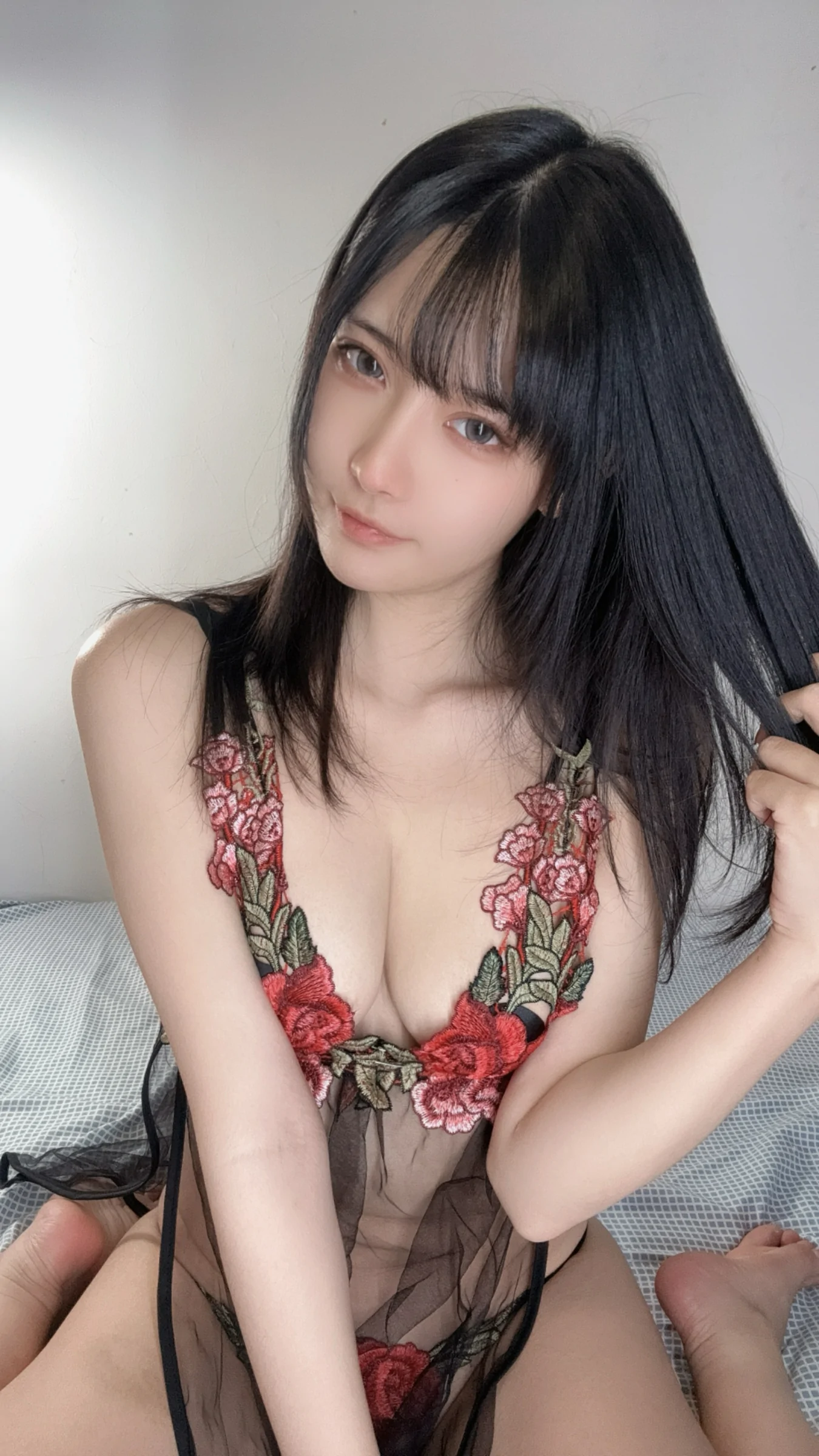 主播清純夜景寫真 – 夏日俏皮風格展現典藏 - 5