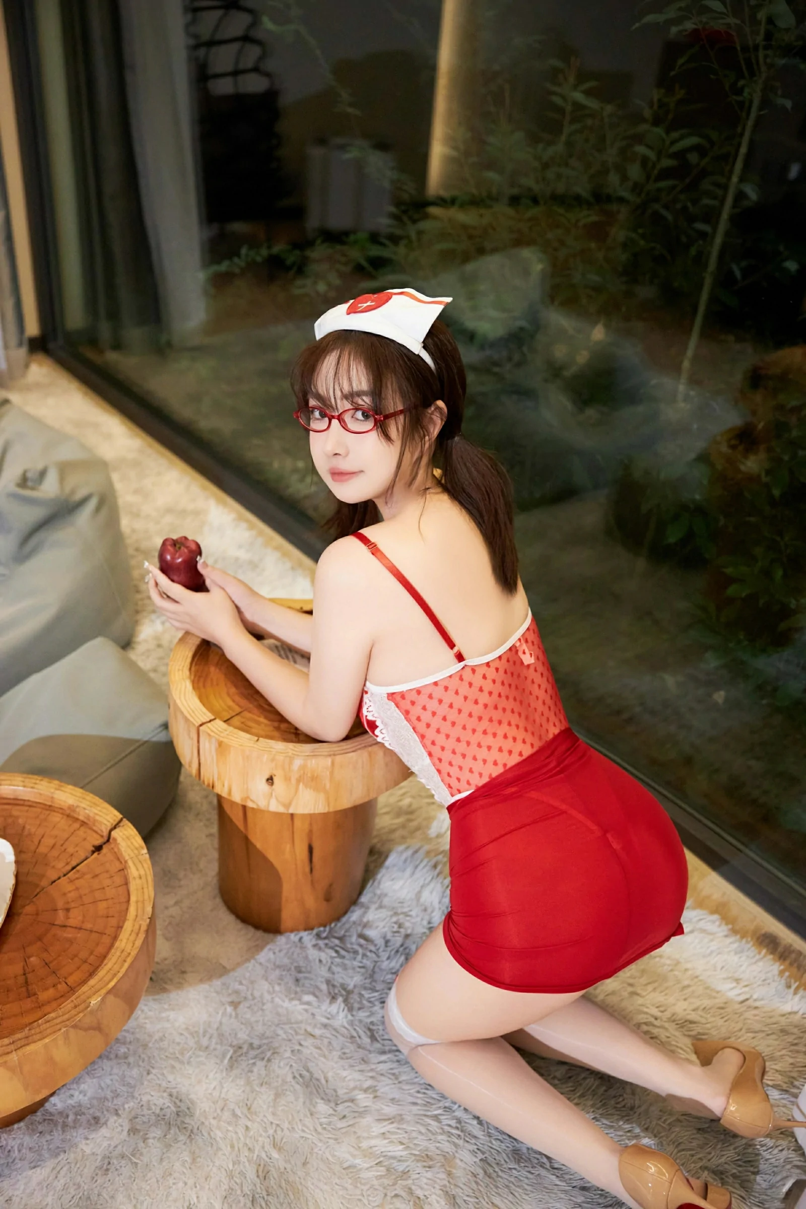 台中清晨校花美照 – 性感魅力自然光實錄珍藏 - 14