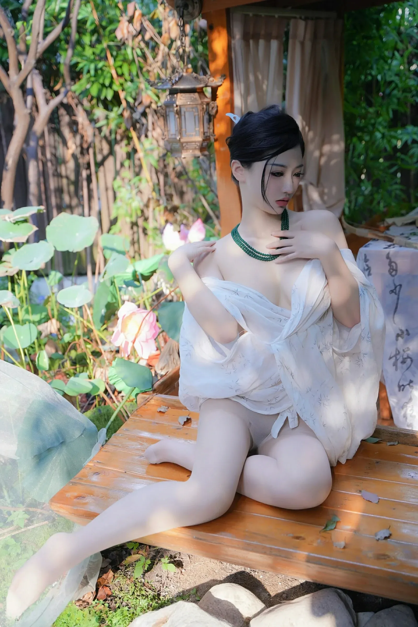 櫻花季限定網紅清純寫真集 – 山景活力瞬間捕捉典藏 - 47