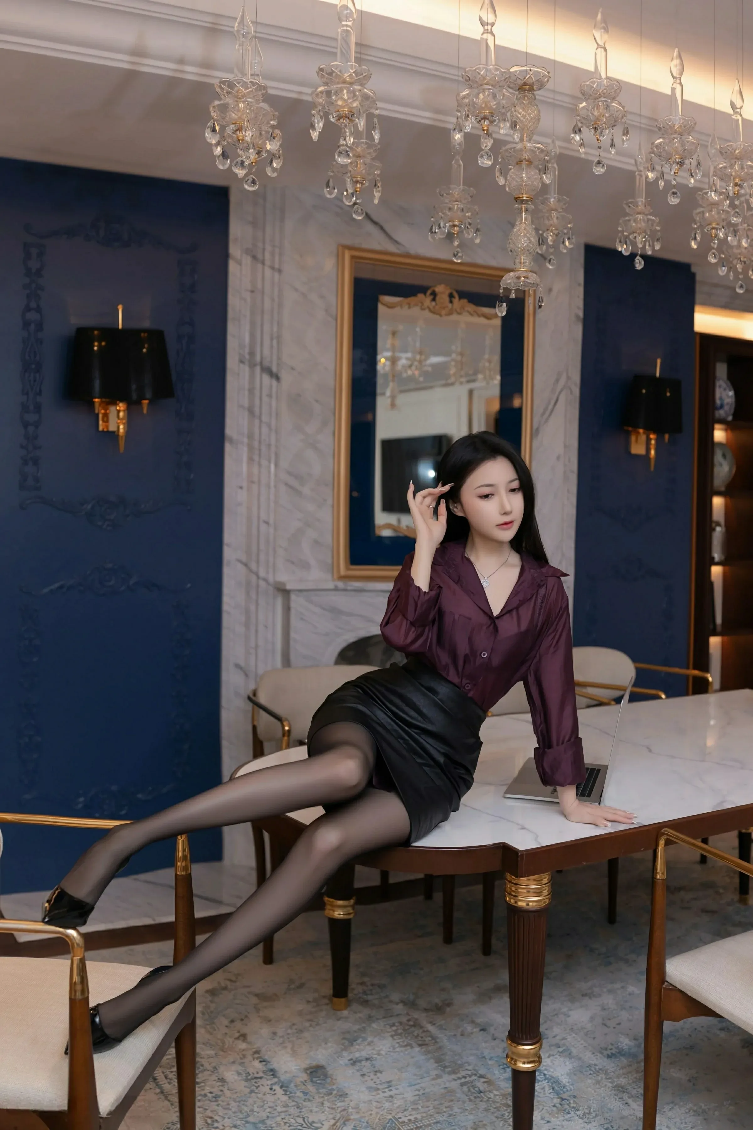 台中黃昏嫩模美照 – 知性魅力私房實錄珍藏 - 6