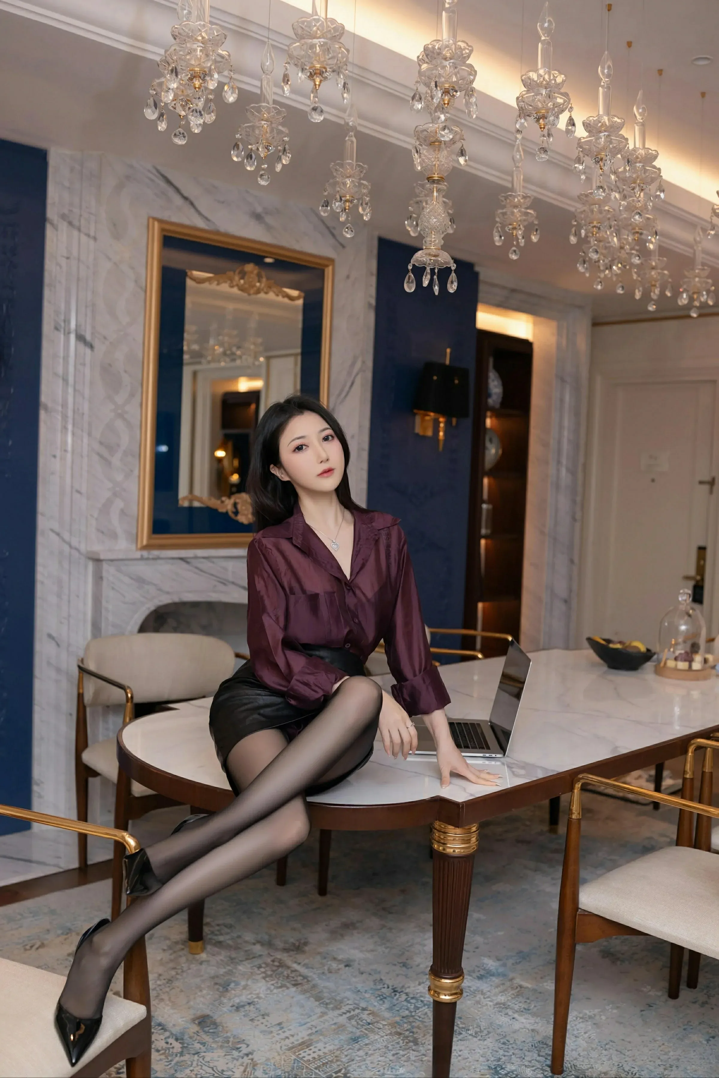 台中黃昏嫩模美照 – 知性魅力私房實錄珍藏 - 7