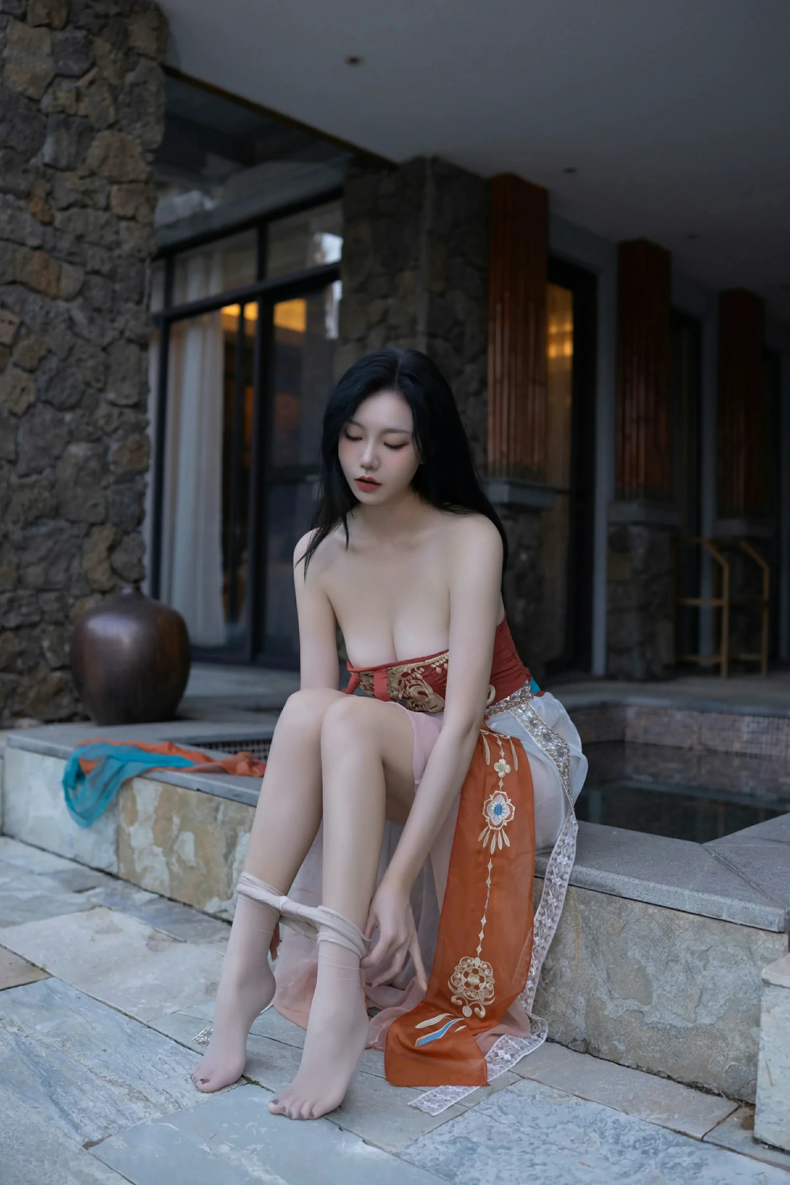 清晨台中空姐寫真精選 – 性感自然光神秘完美融合限量 - 54