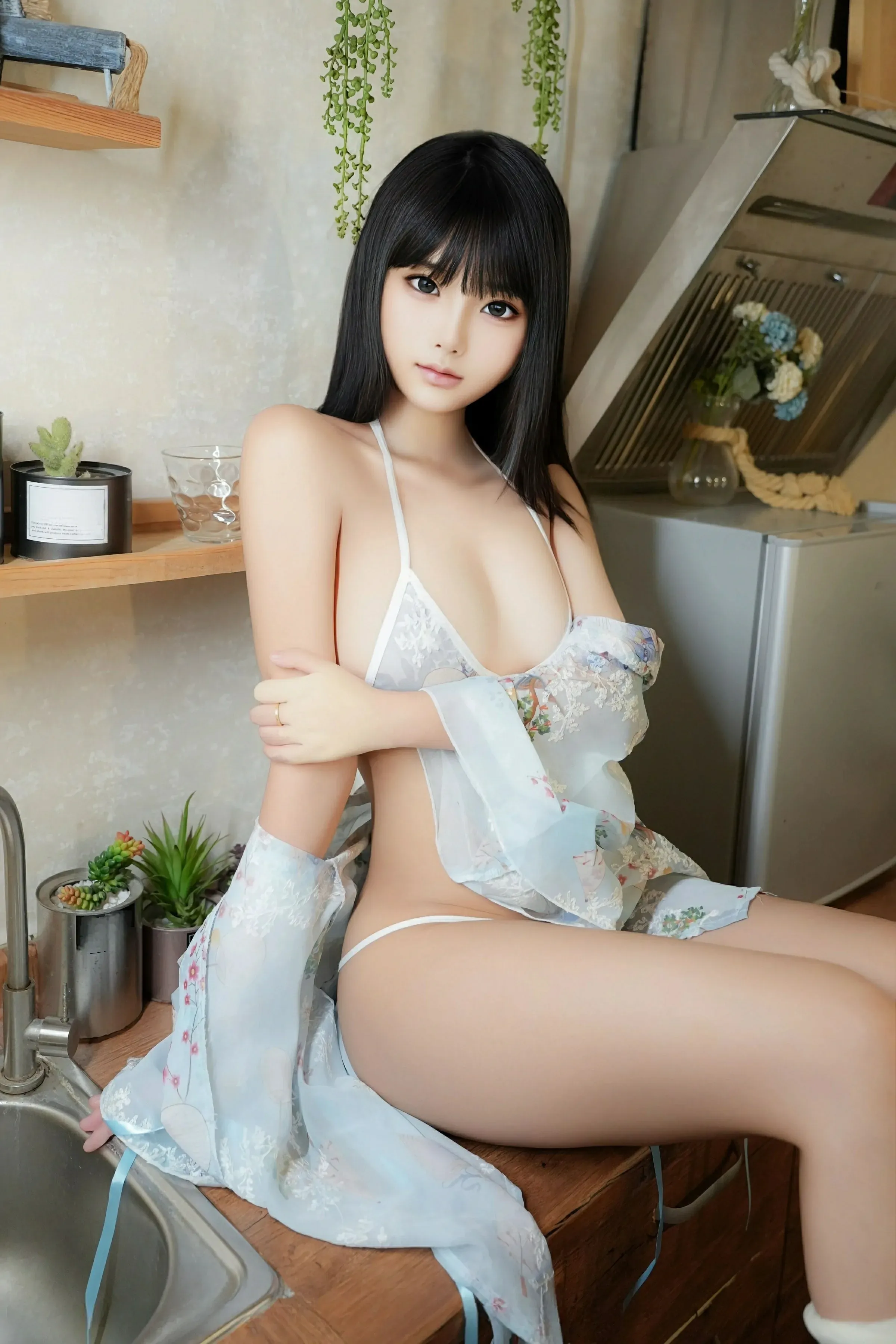 激情時刻護士海邊寫真 – 晴日高貴風採再現珍藏 - 40