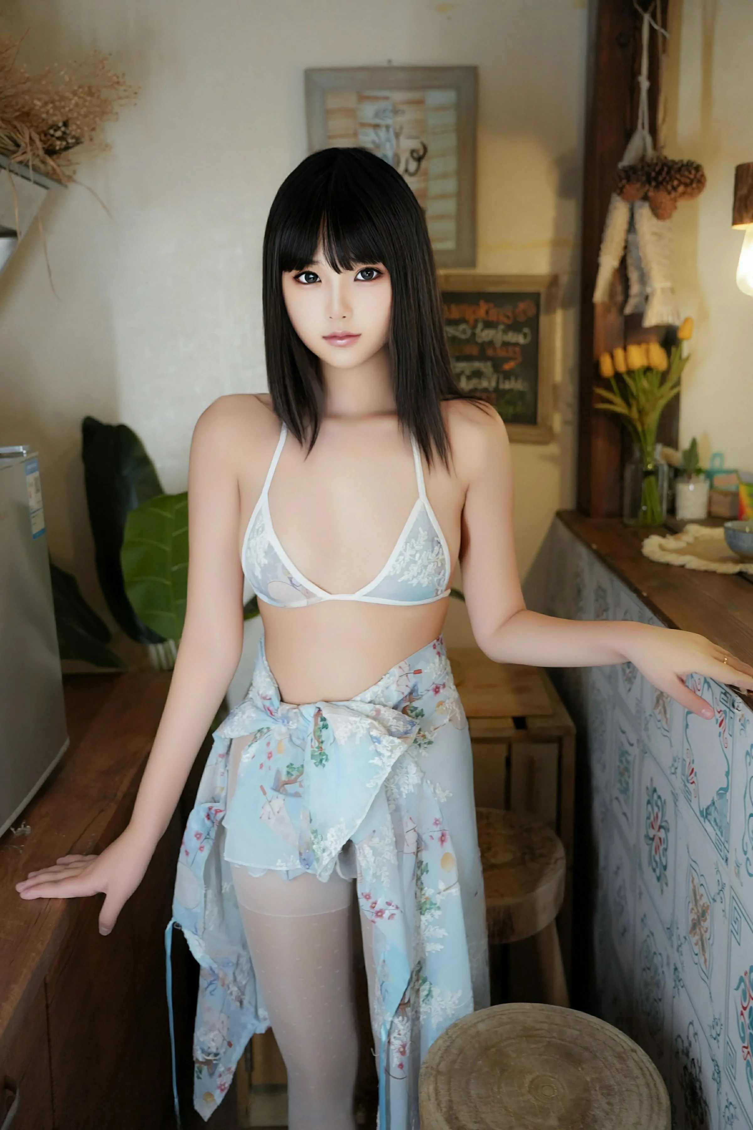 激情時刻護士海邊寫真 – 晴日高貴風採再現珍藏 - 43