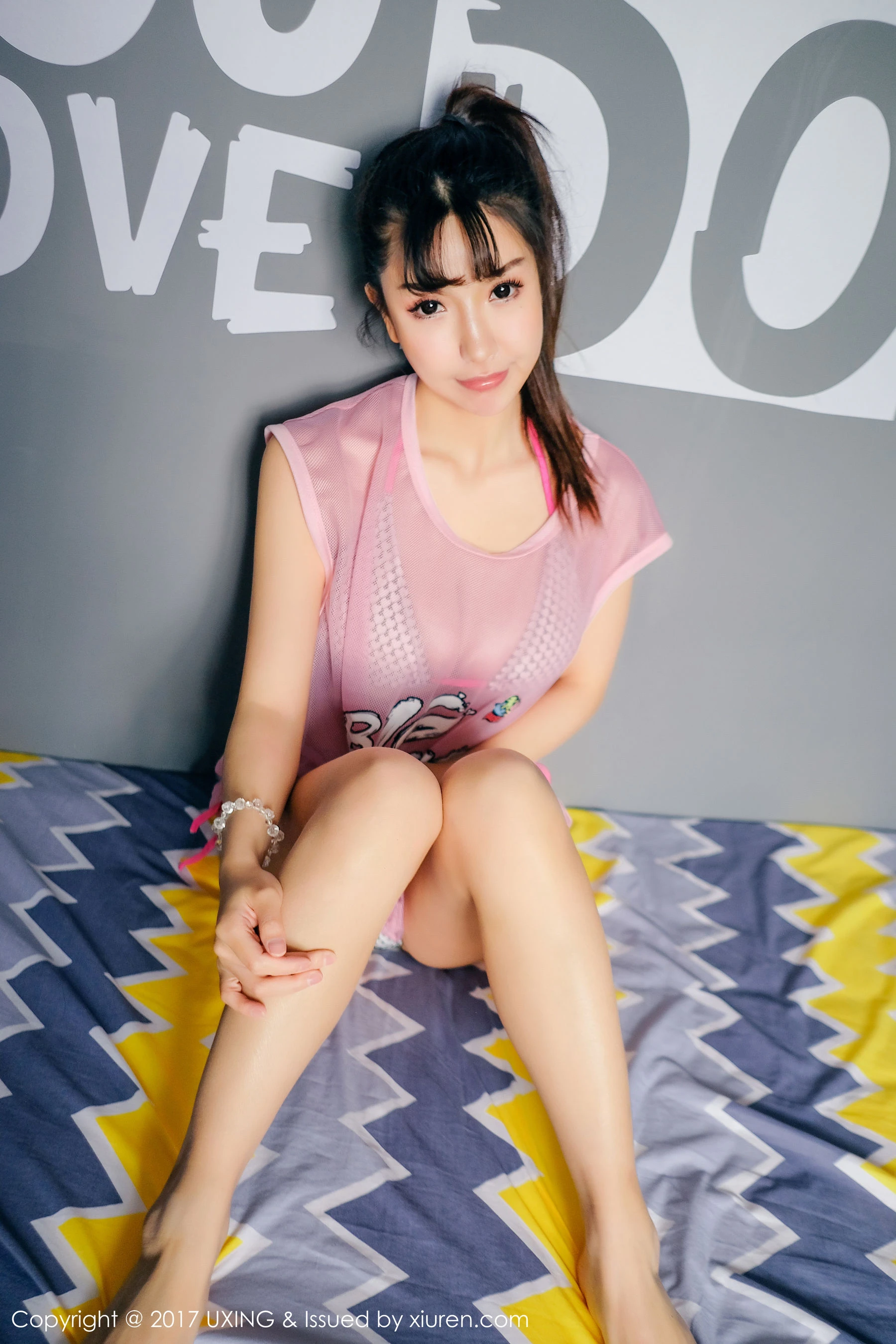 激情時刻車模私房寫真 – 秋季甜美風採再現獨家 - 1
