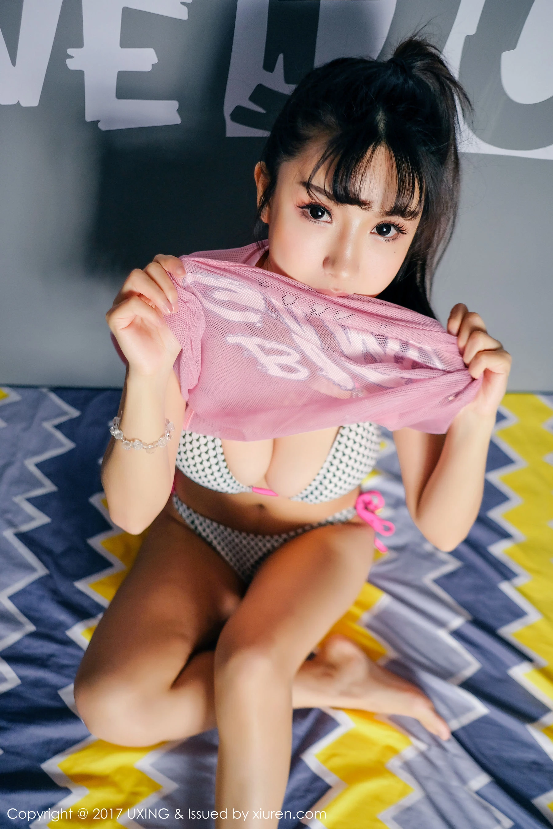 激情時刻車模私房寫真 – 秋季甜美風採再現獨家 - 16