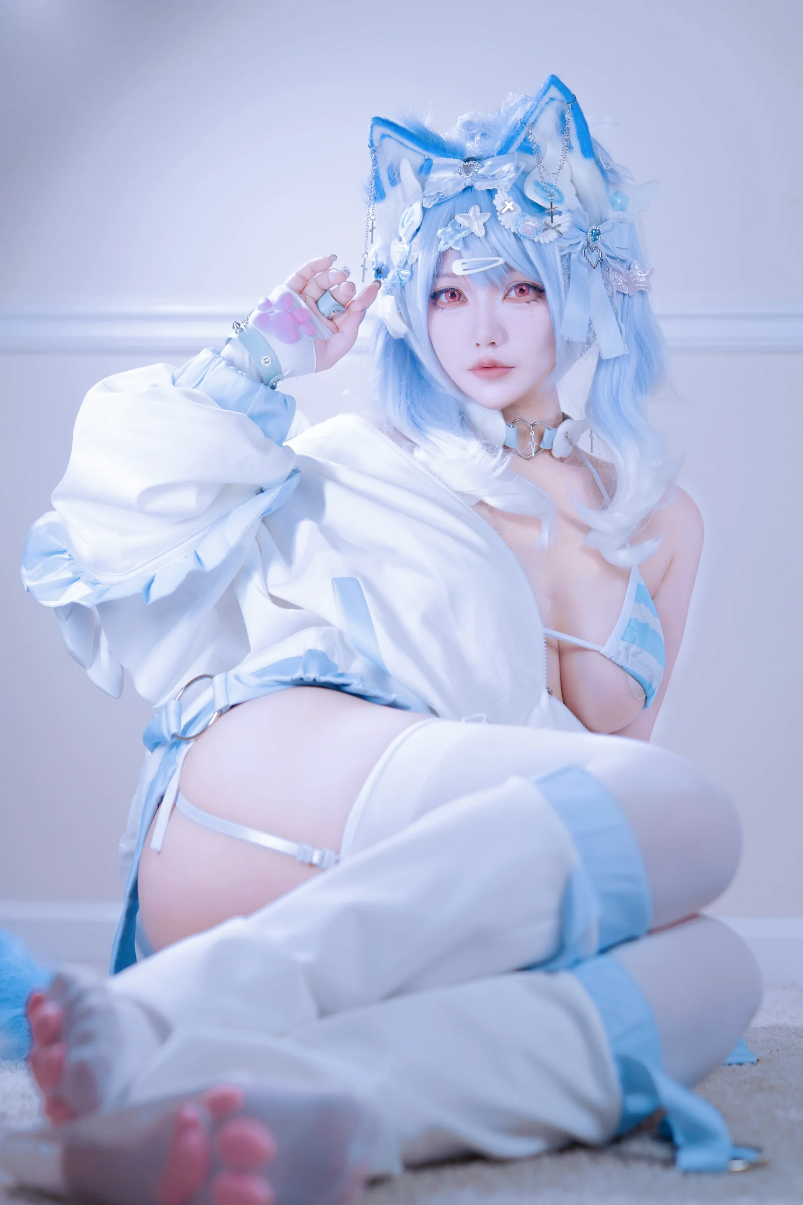 模特高貴海邊寫真 – 夏日激情風格展現精選 - 19