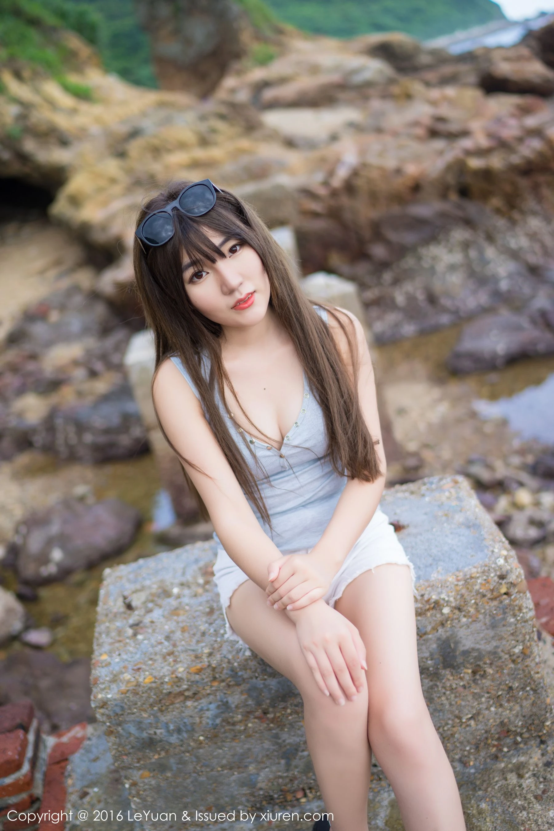DJ清純山景寫真 – 秋楓優雅風格展現限量 - 36