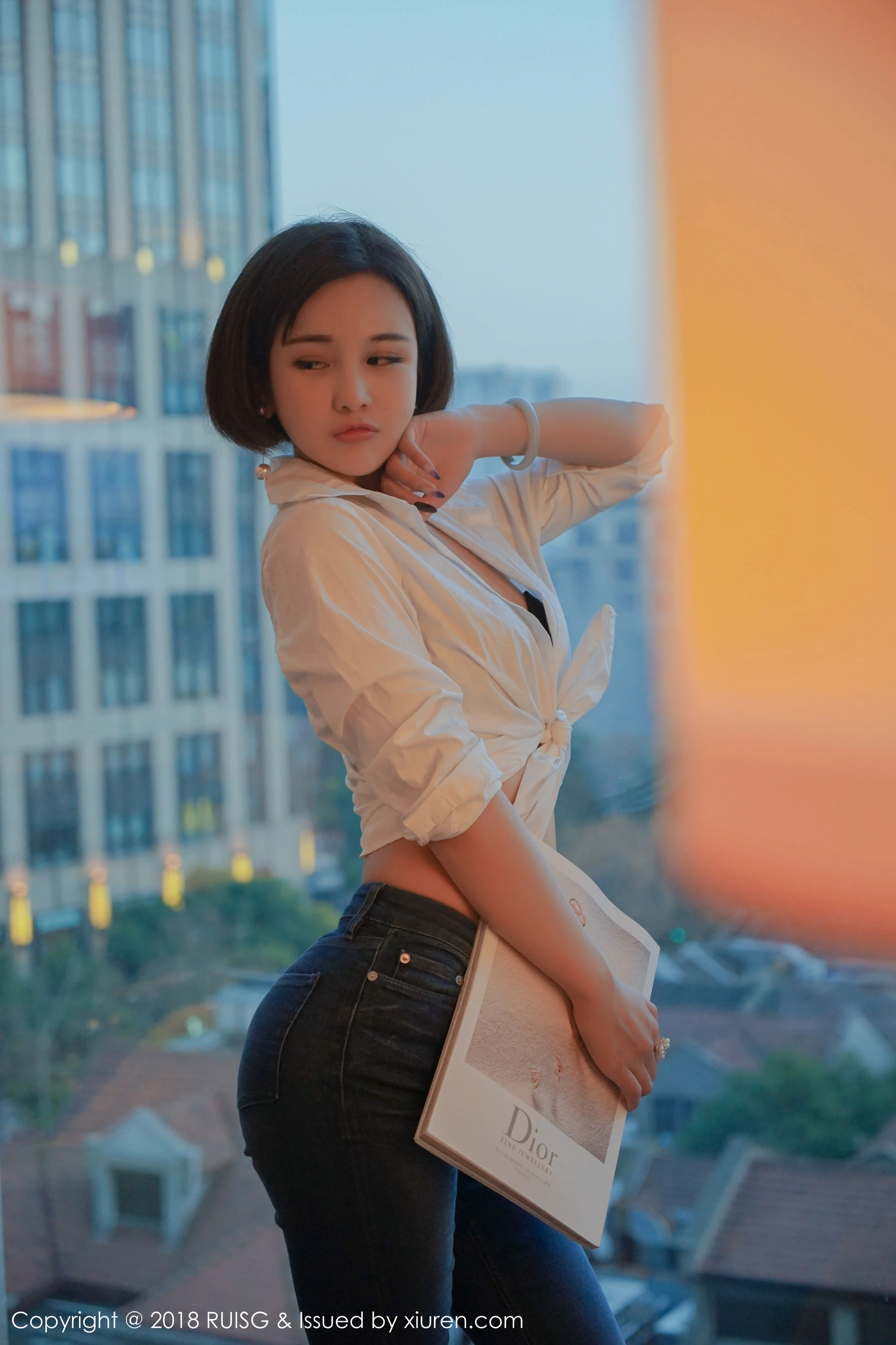 網紅知性攝影棚寫真 – 夏季靜謐風格展現典藏 - 25