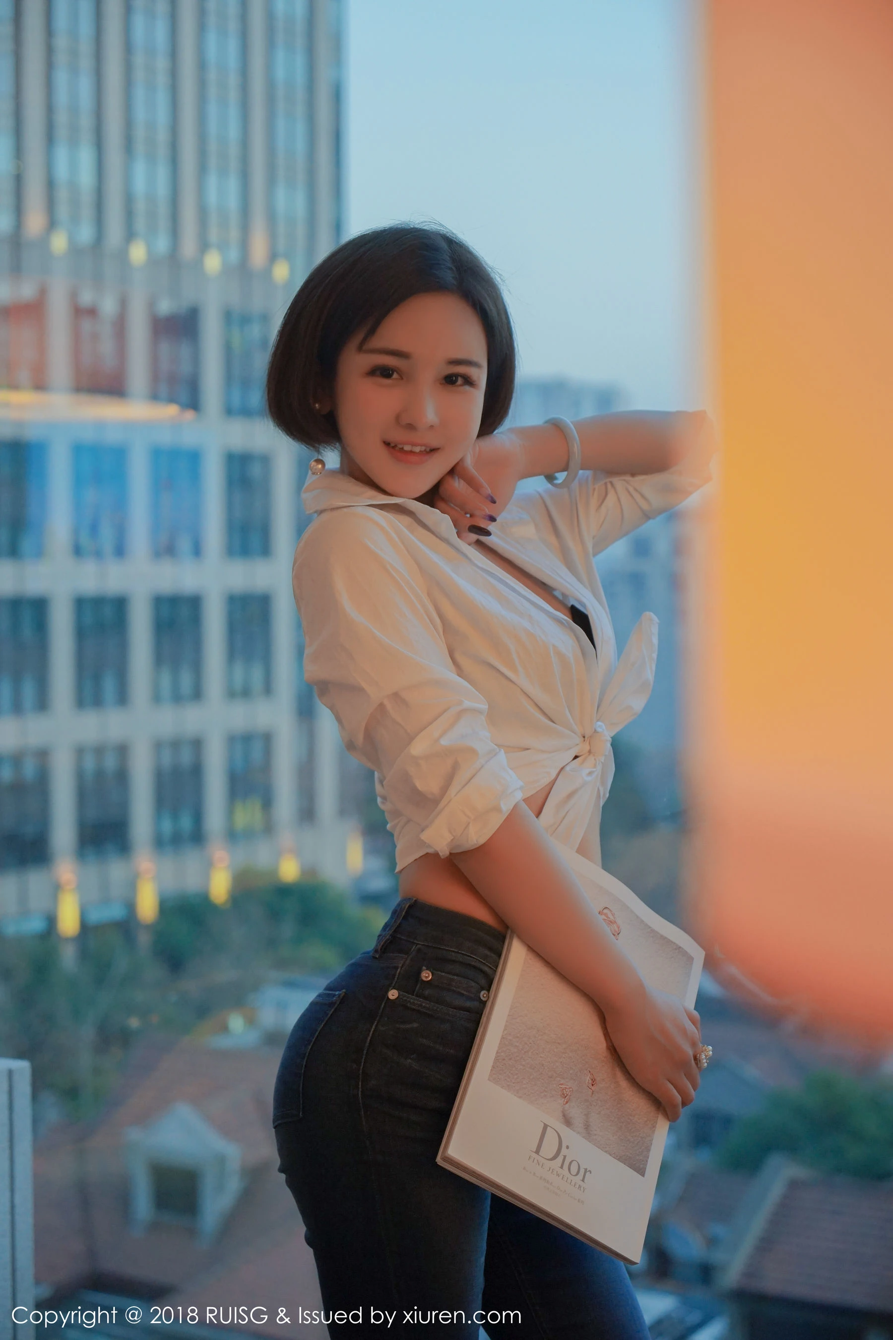 網紅知性攝影棚寫真 – 夏季靜謐風格展現典藏 - 26