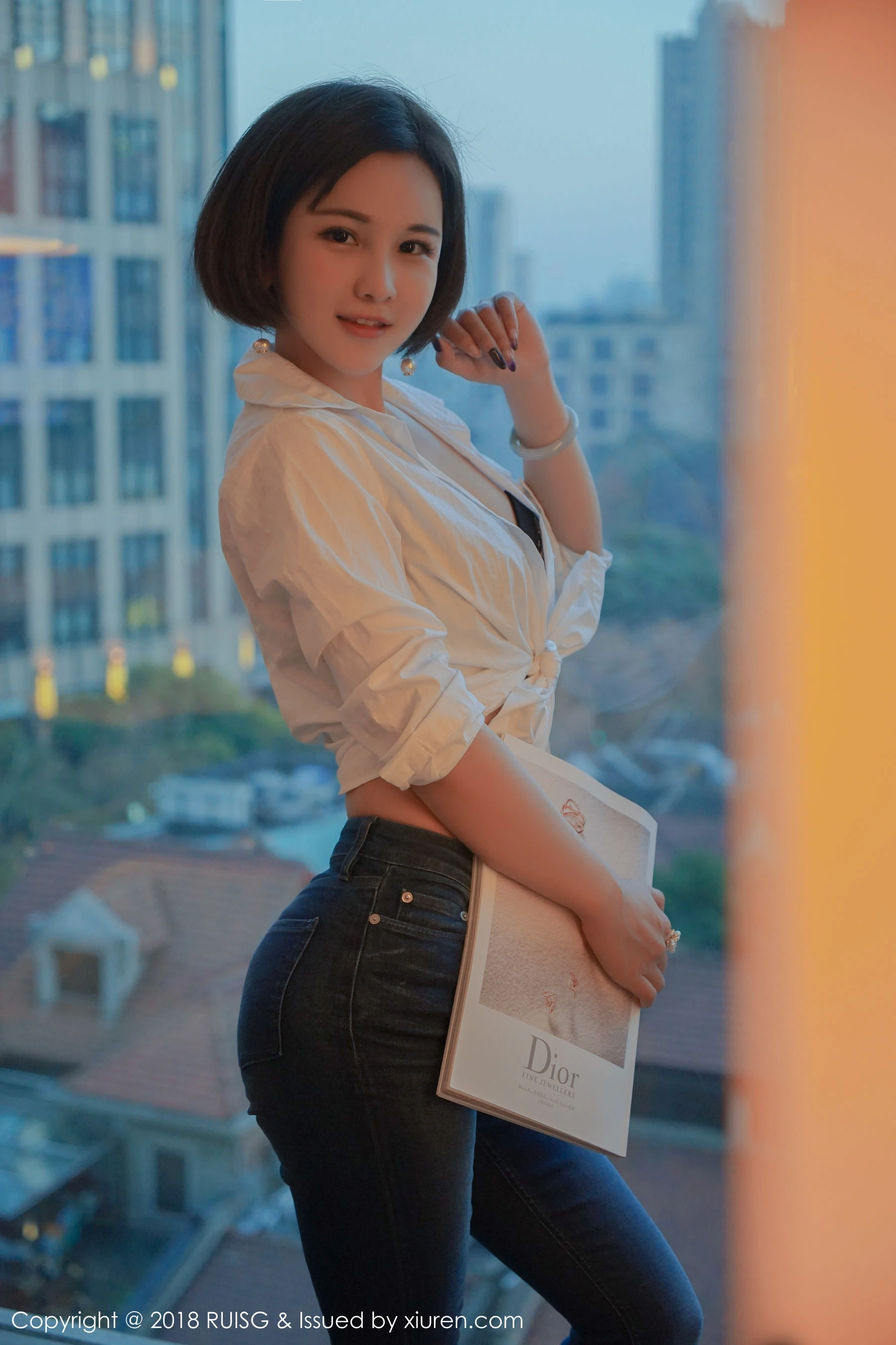 網紅知性攝影棚寫真 – 夏季靜謐風格展現典藏 - 30