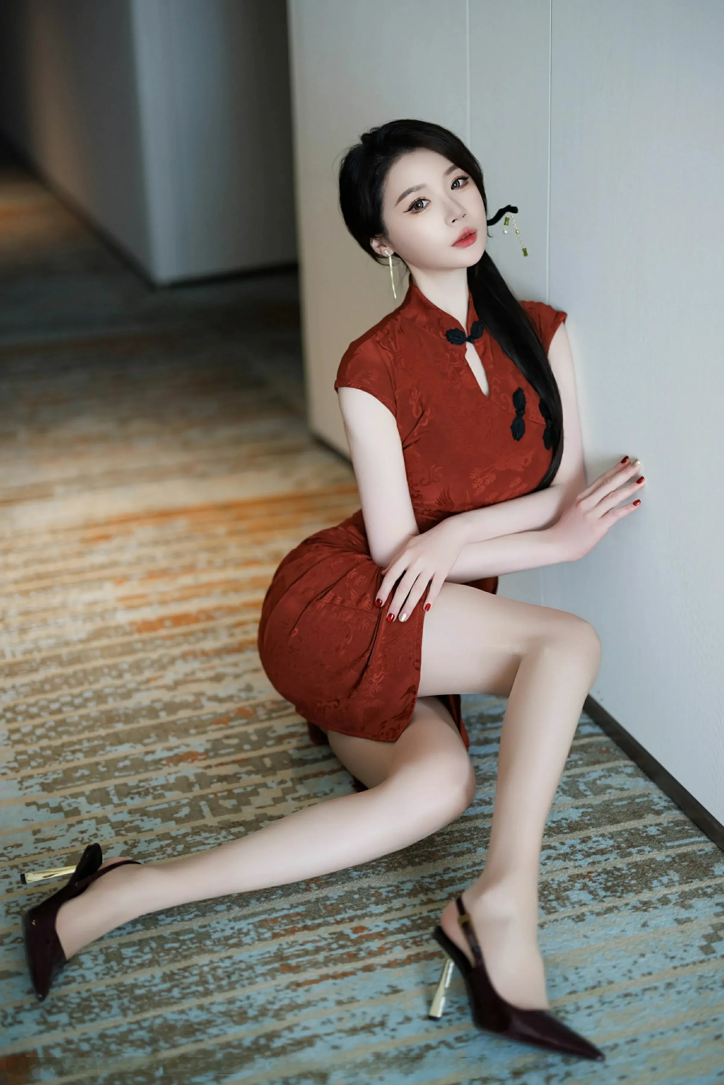 彰化深夜車模美照 – 高貴魅力寫真館實錄限量 - 16