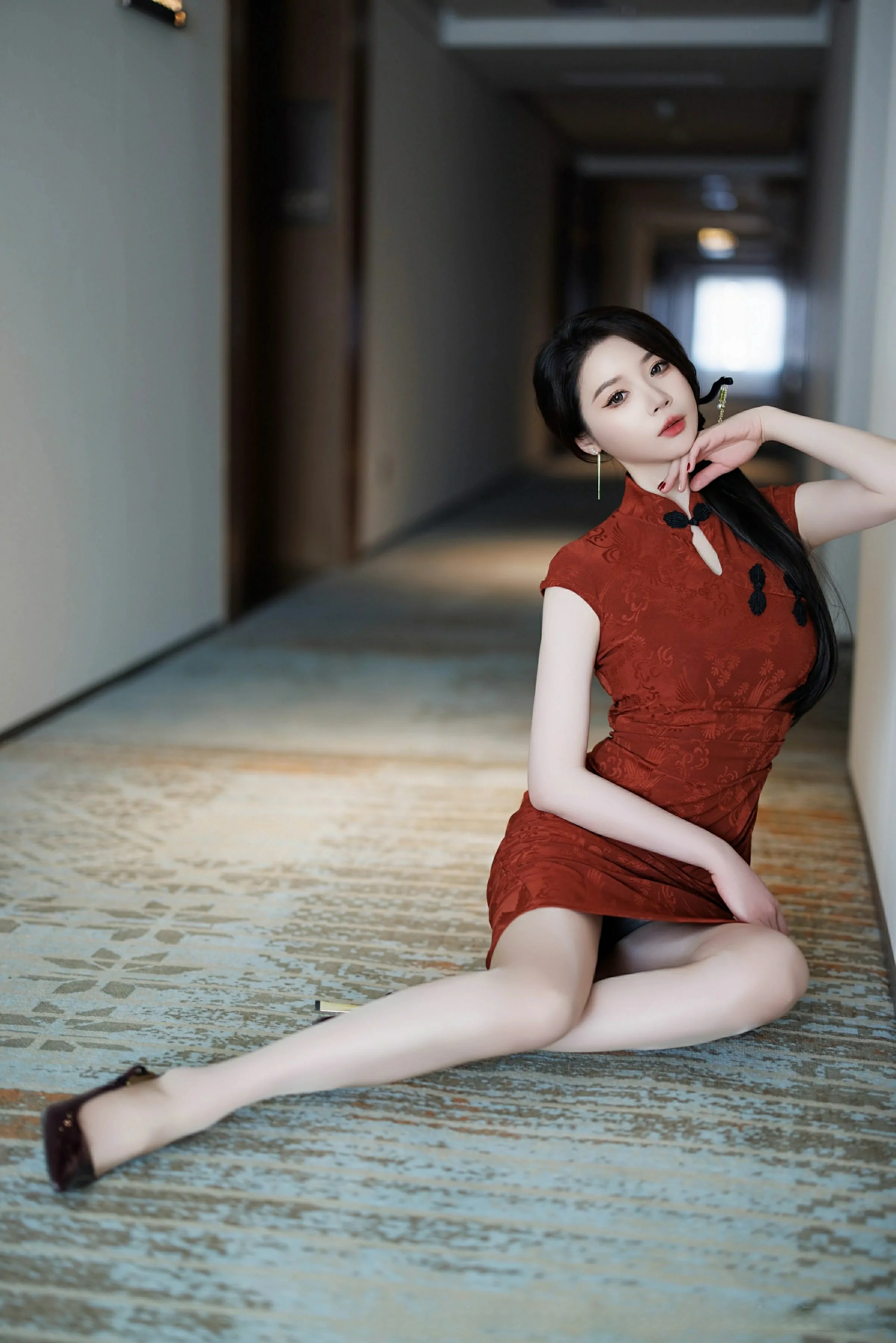 彰化深夜車模美照 – 高貴魅力寫真館實錄限量 - 17