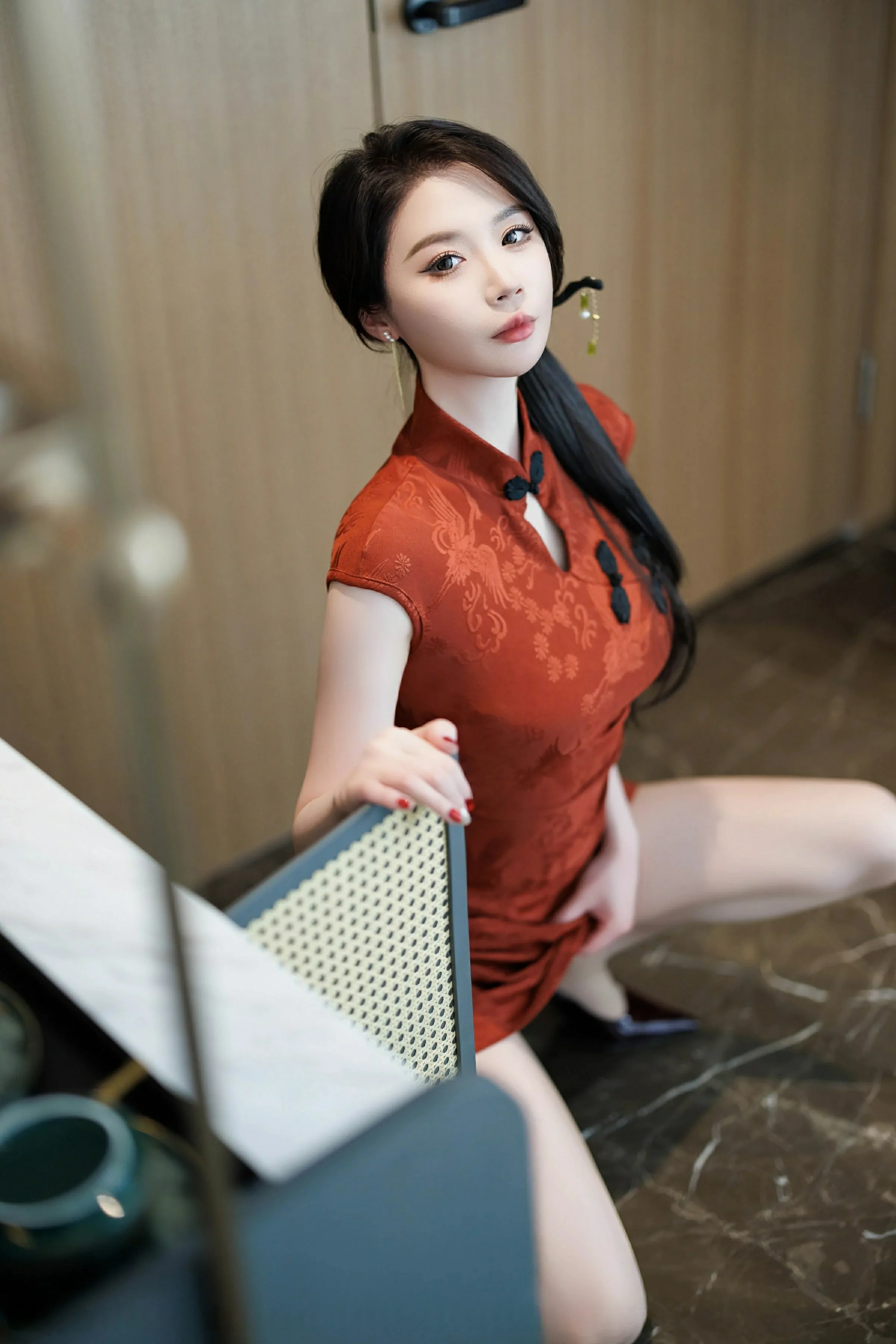 彰化深夜車模美照 – 高貴魅力寫真館實錄限量 - 25