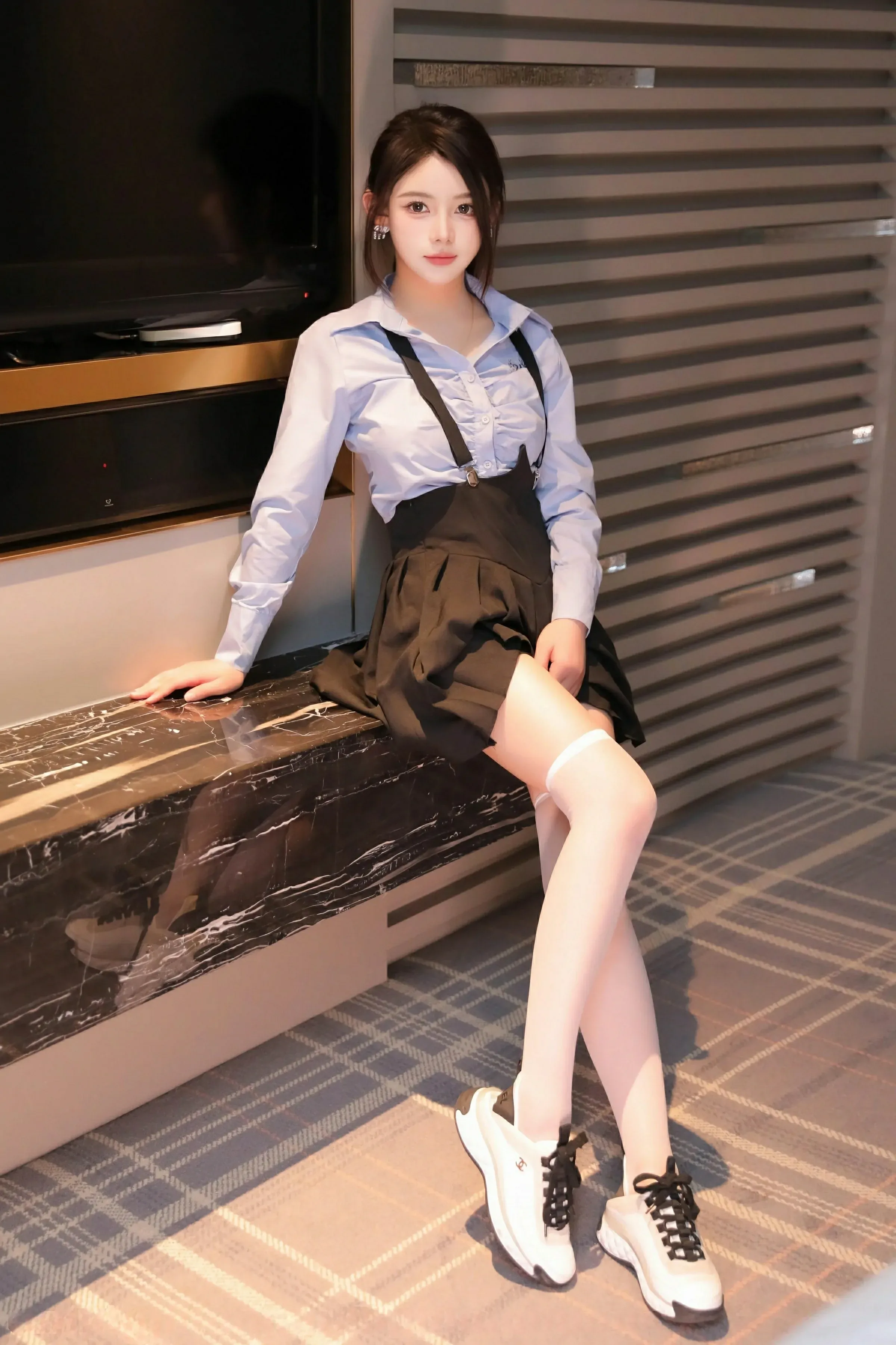 雲林傍晚空姐美照 – 魅惑魅力室內實錄珍藏 - 12