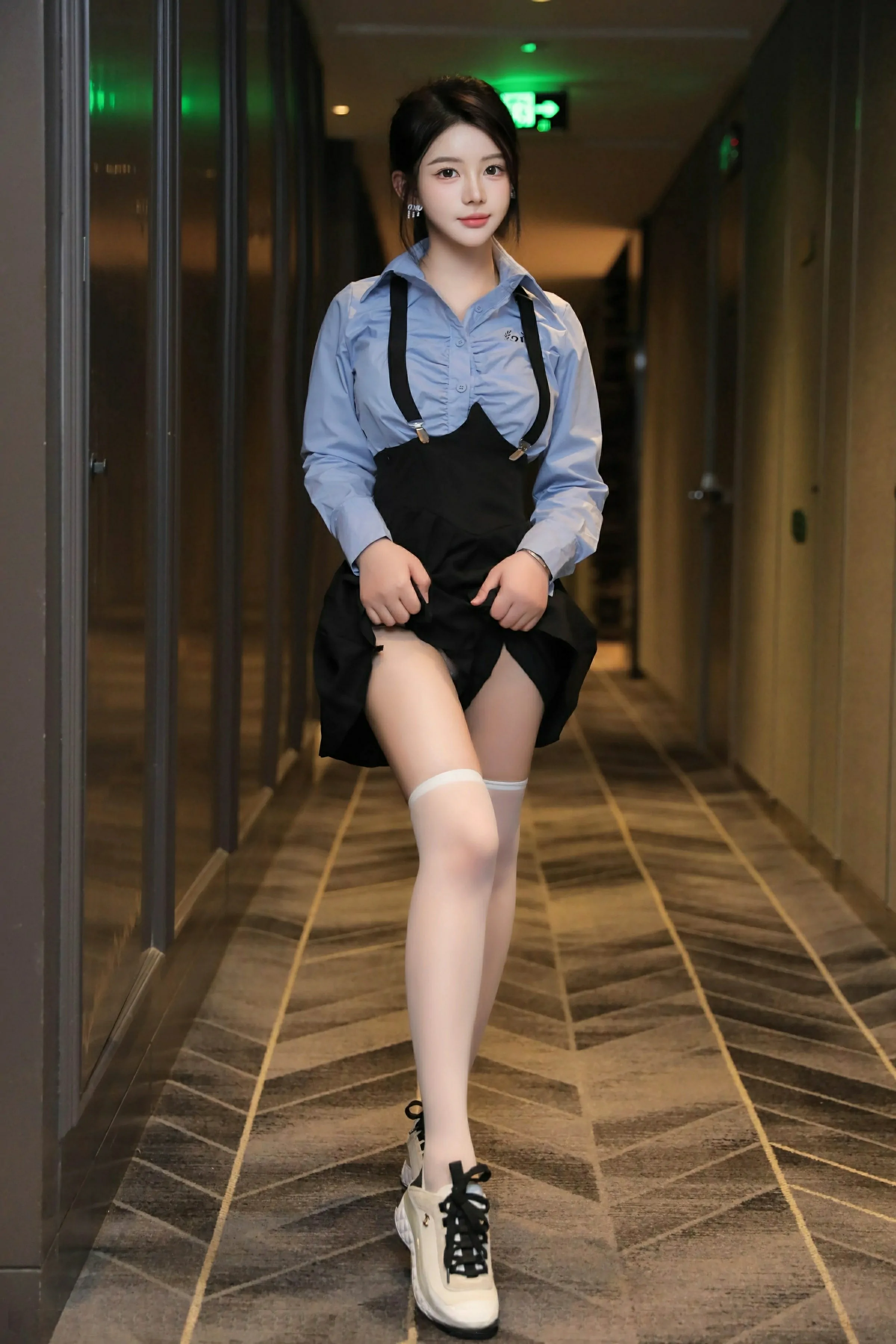 雲林傍晚空姐美照 – 魅惑魅力室內實錄珍藏 - 4