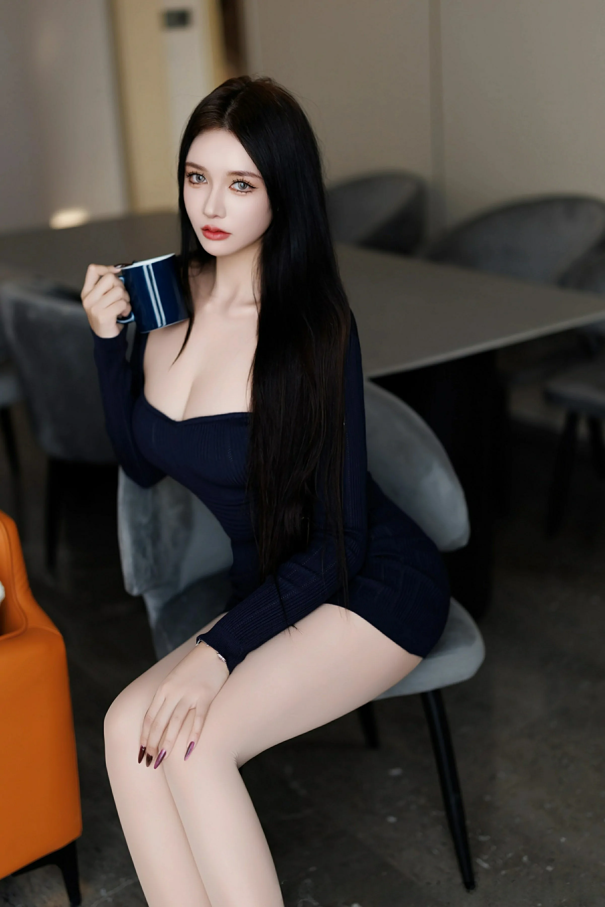 俏皮時刻校花夜景寫真 – 春季知性風採再現珍藏 - 7