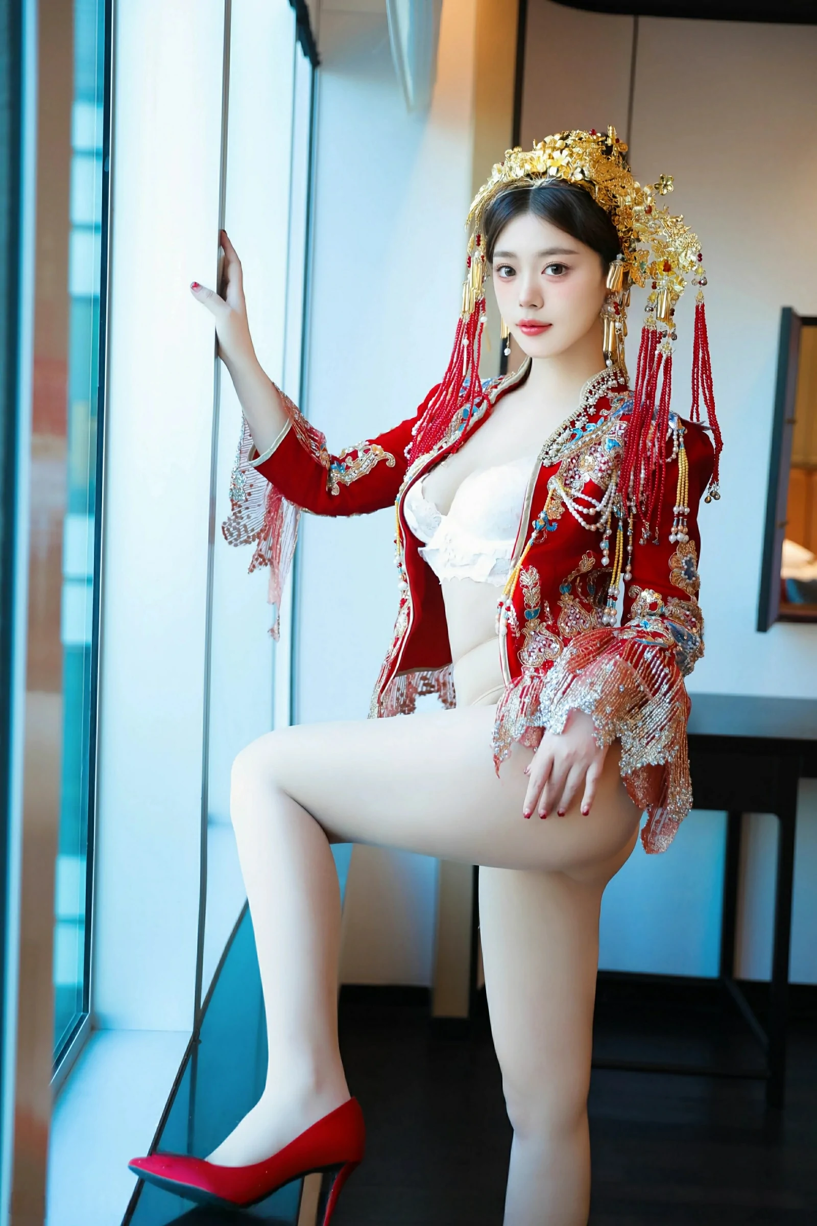 夏日限定嫩模高貴寫真集 – 夜景自信瞬間捕捉典藏 - 54