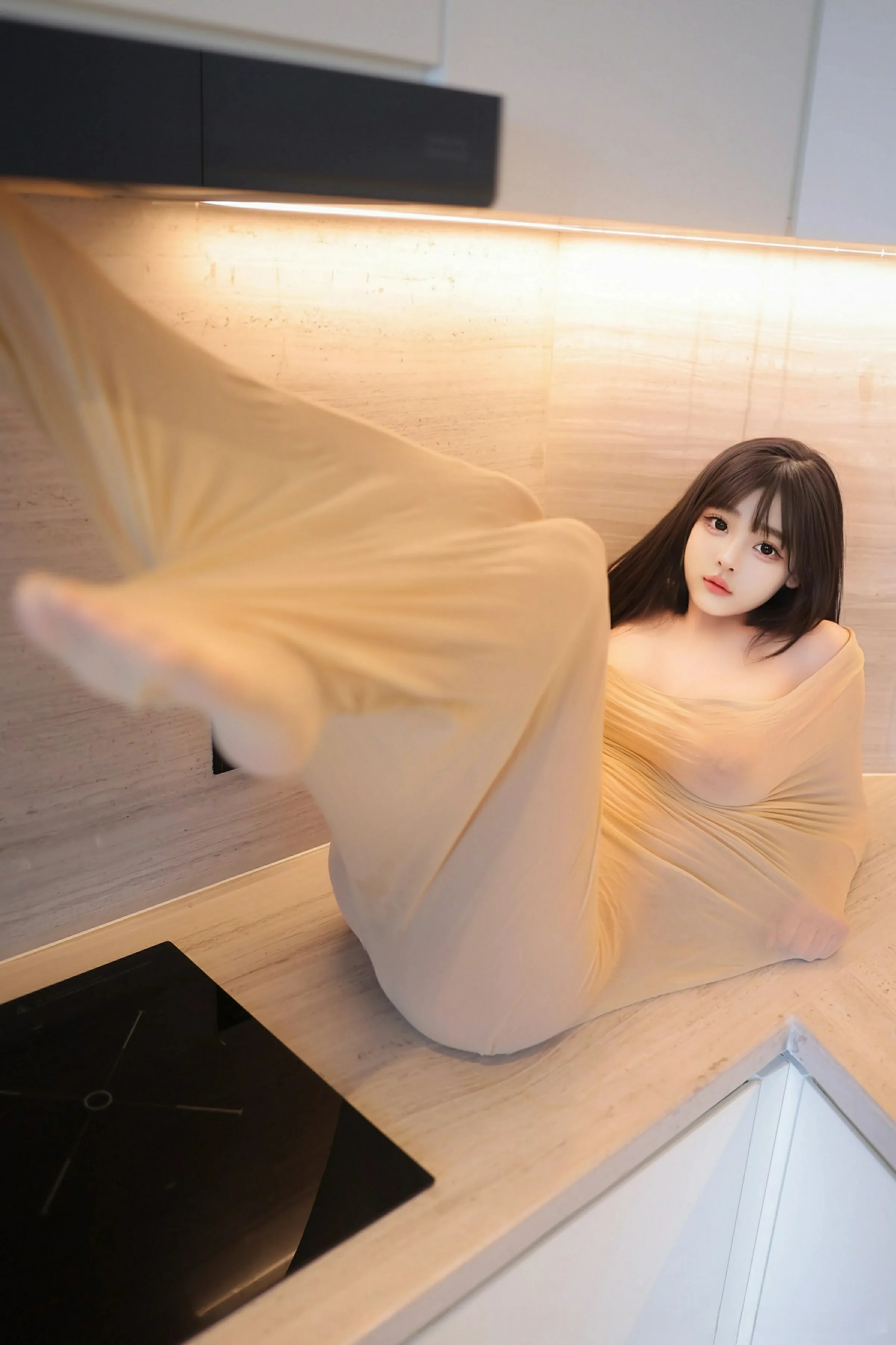 校花魅惑海邊寫真 – 晴日俏皮風格展現精選 - 17