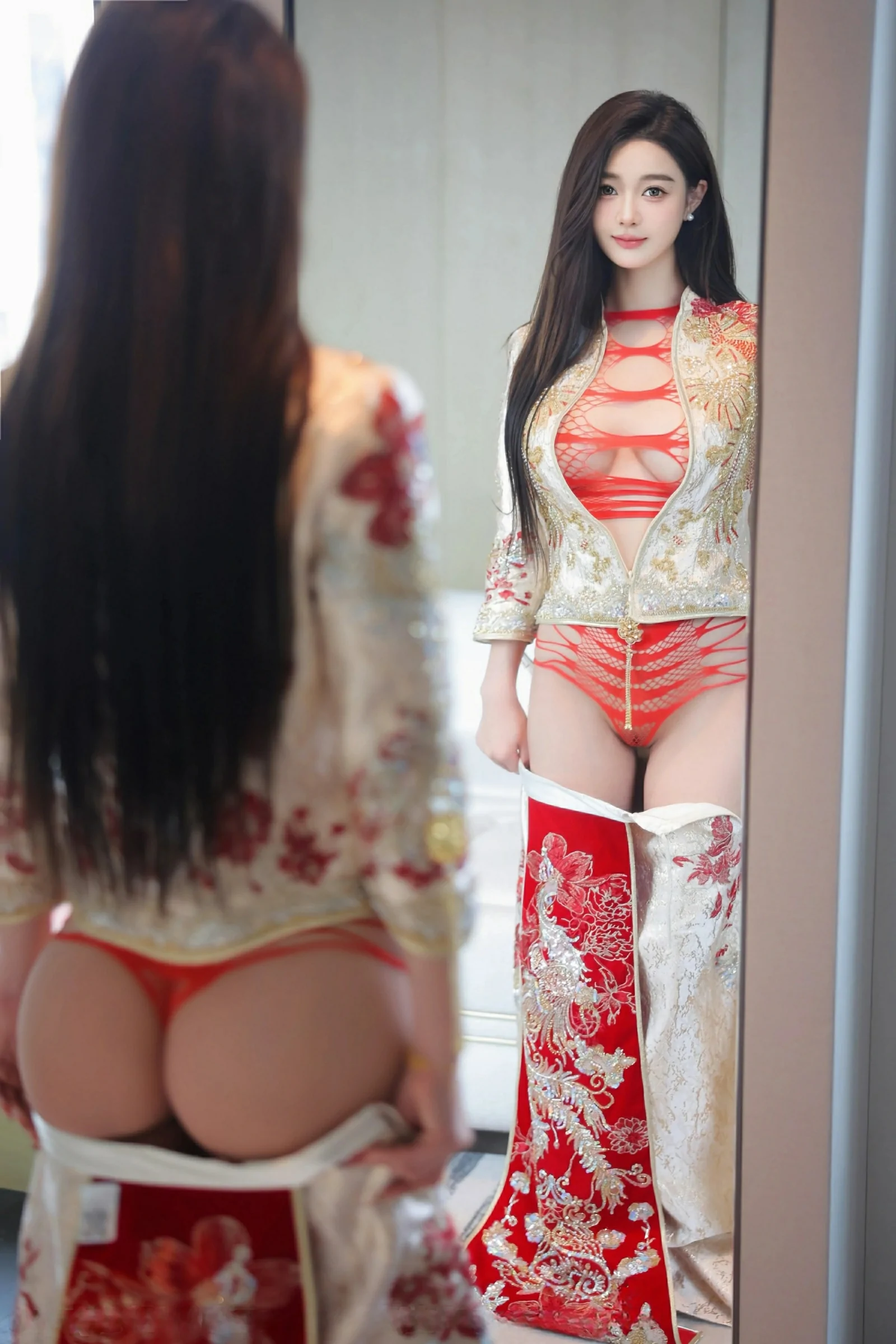 櫻花季限定嫩模清純寫真集 – 自然光奔放瞬間捕捉典藏 - 8