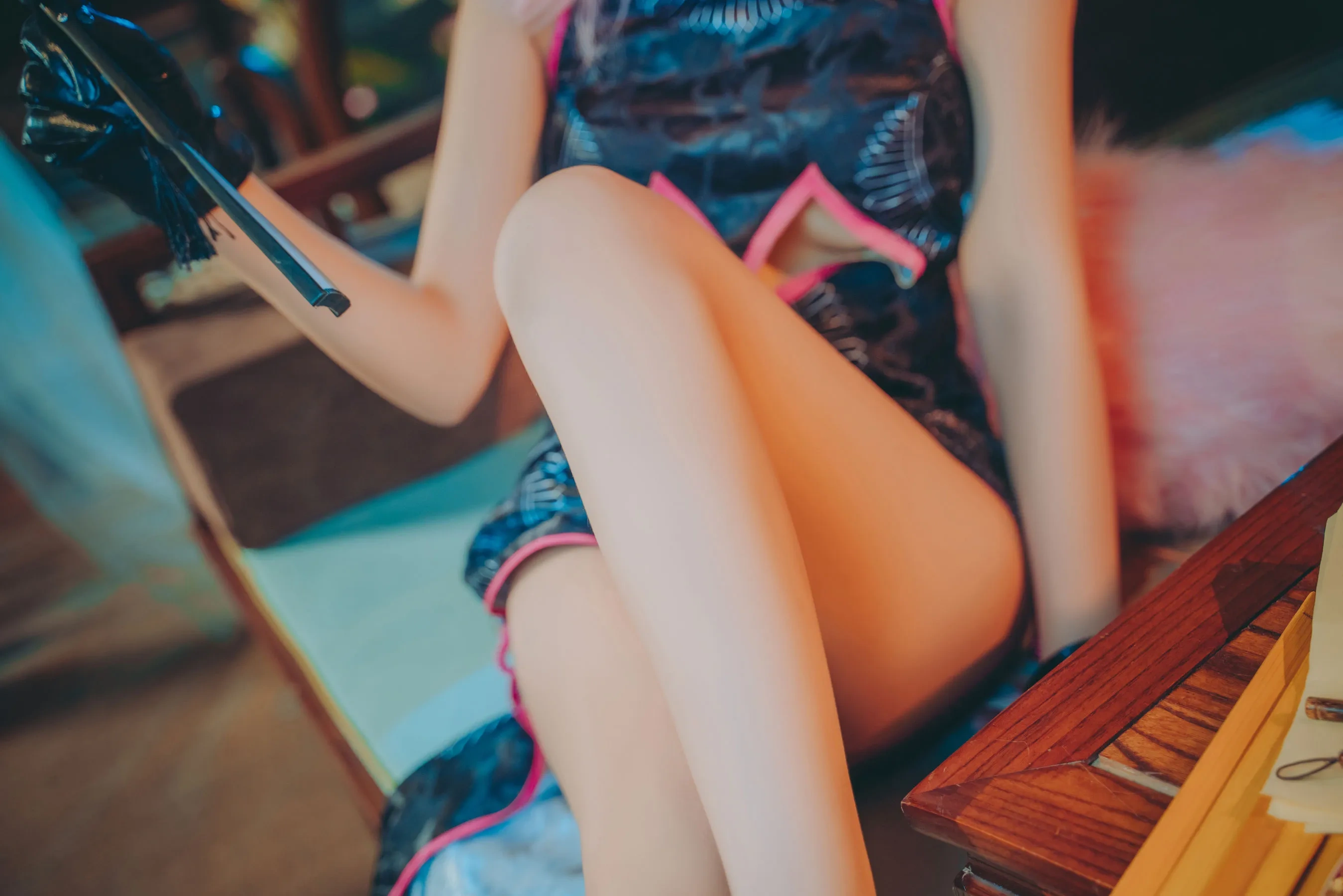 傍晚桃園校花寫真精選 – 知性海邊奔放完美融合限量 - 39