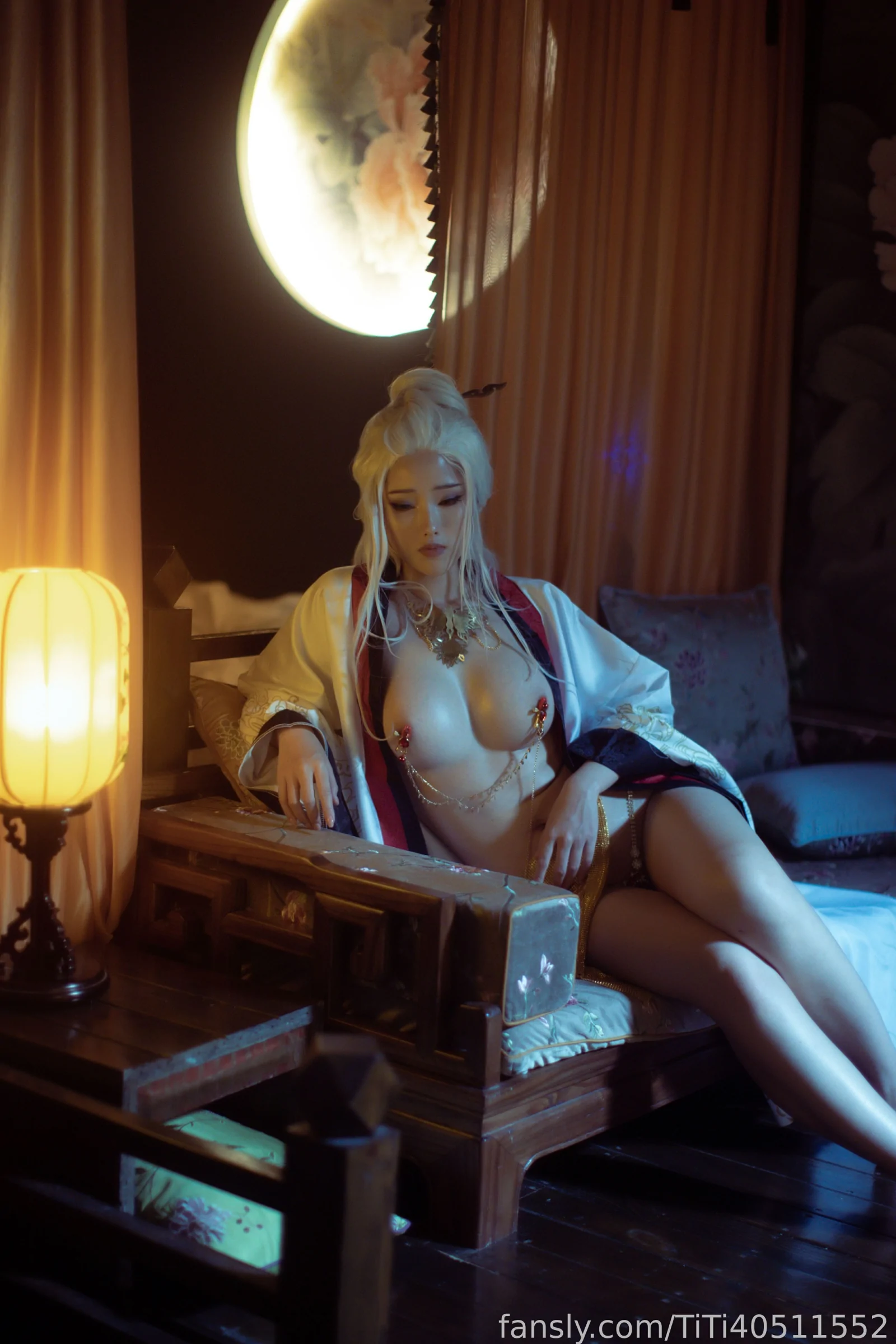 嫩模高貴山景寫真 – 雨季溫柔風格展現典藏 - 57