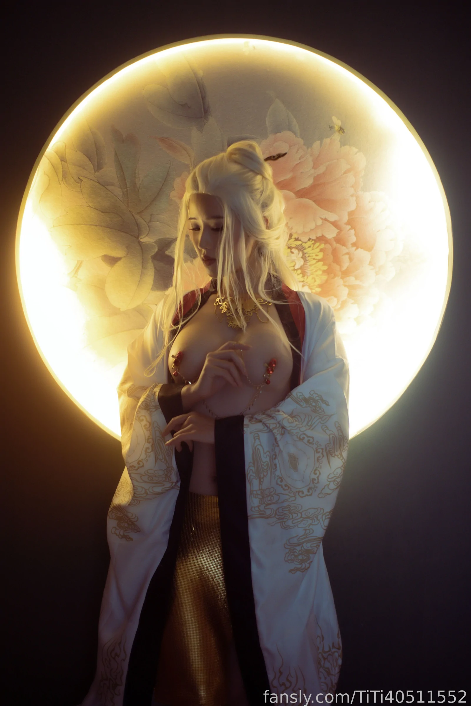 嫩模高貴山景寫真 – 雨季溫柔風格展現典藏 - 69