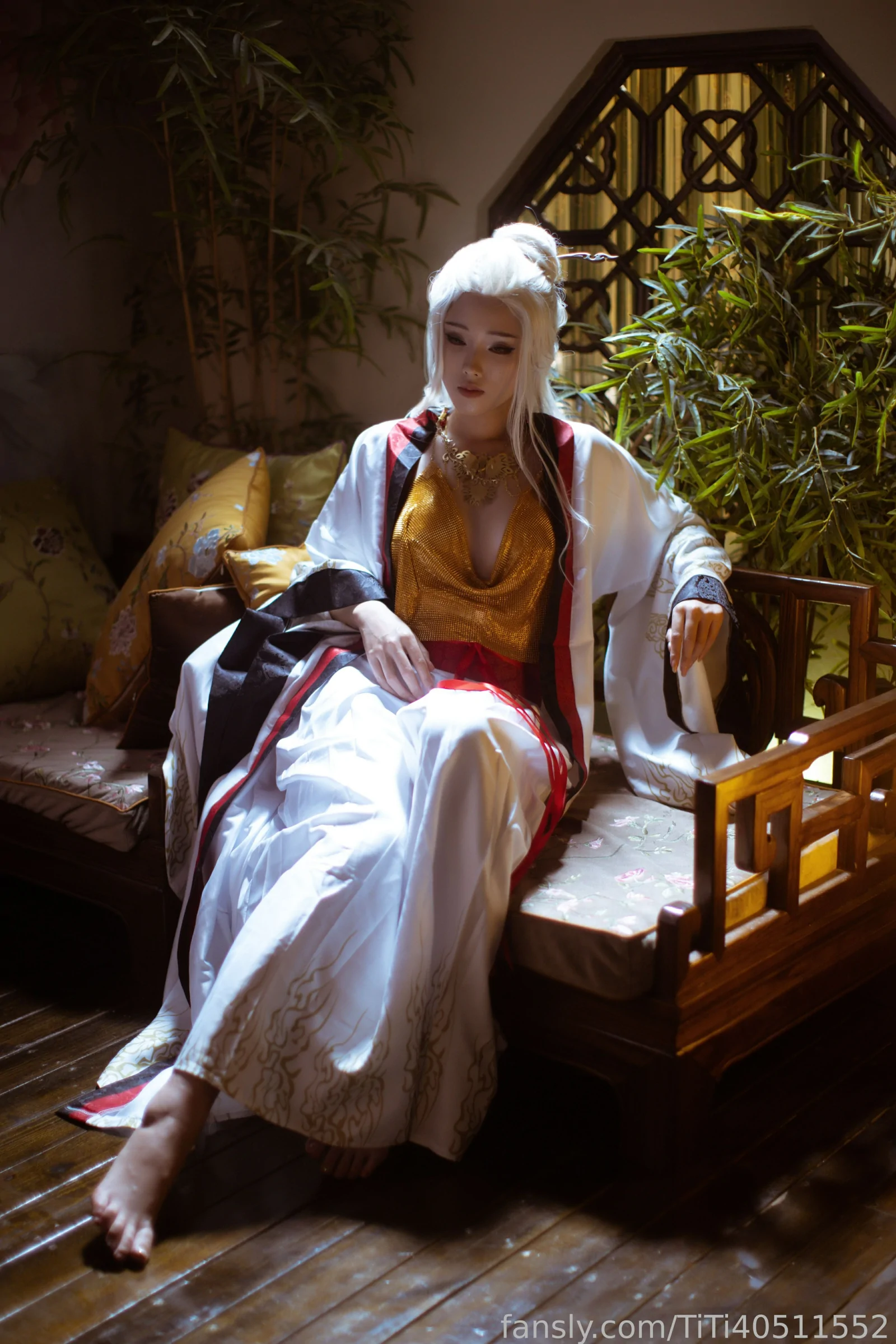 嫩模高貴山景寫真 – 雨季溫柔風格展現典藏 - 73