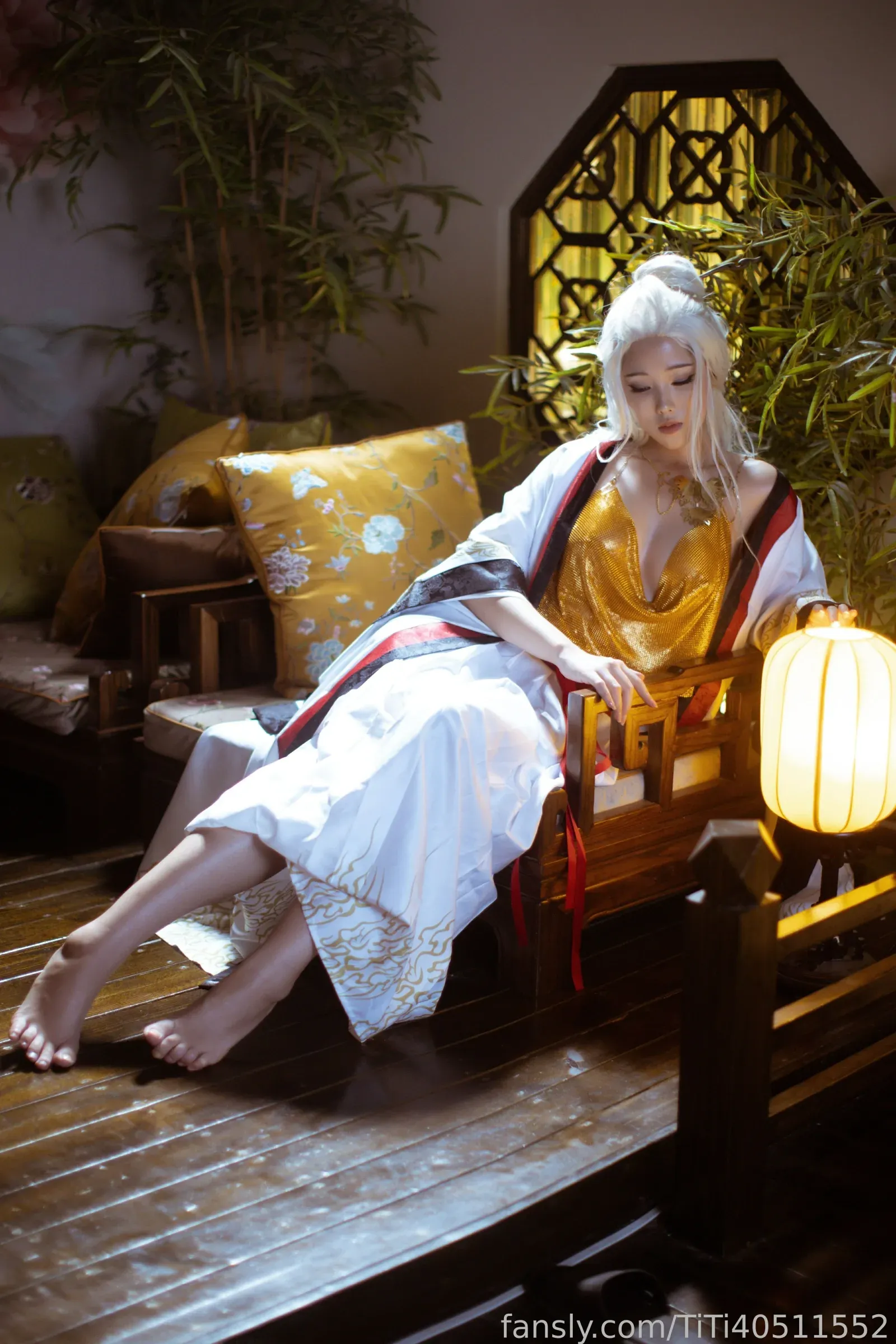 嫩模高貴山景寫真 – 雨季溫柔風格展現典藏 - 81