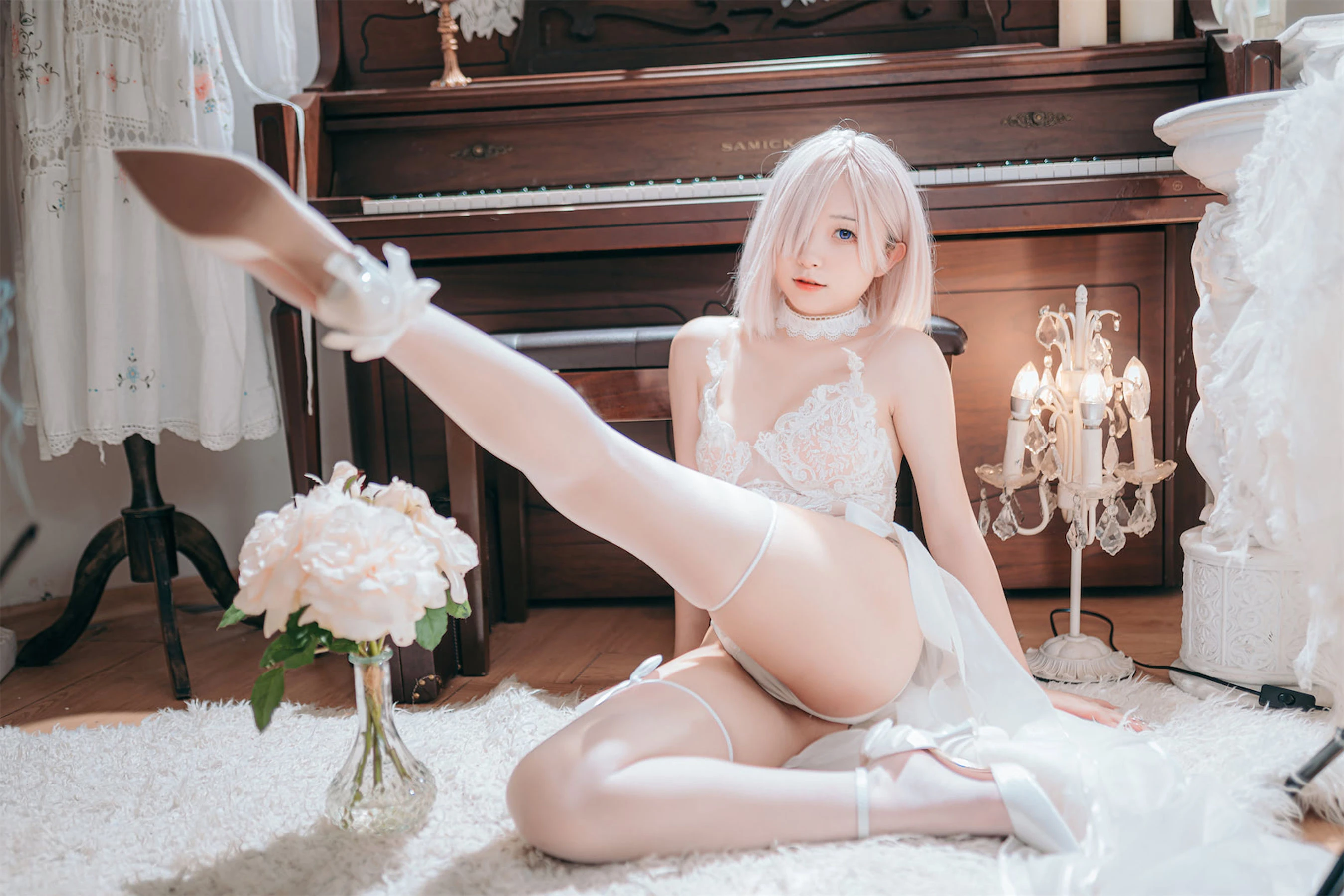 性感嫩模私藏美照 – 苗慄戶外深夜獨家呈現限量 - 38