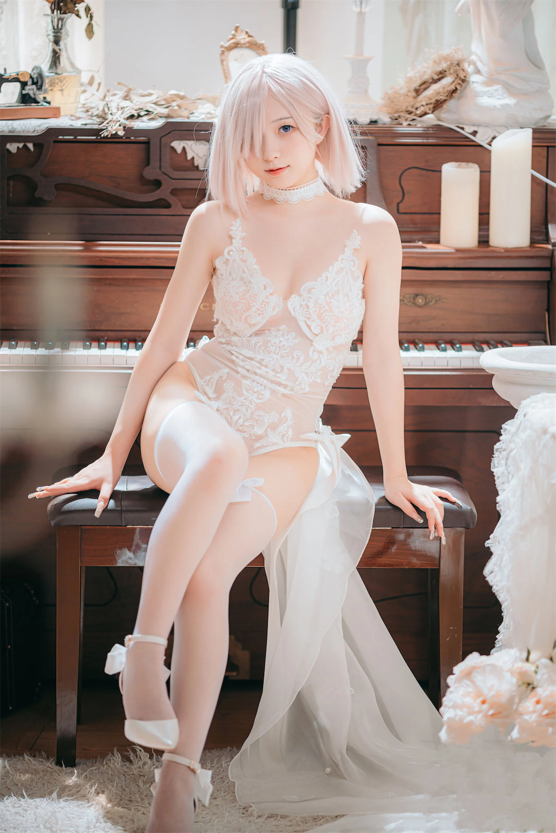 性感嫩模私藏美照 – 苗慄戶外深夜獨家呈現限量 - 6