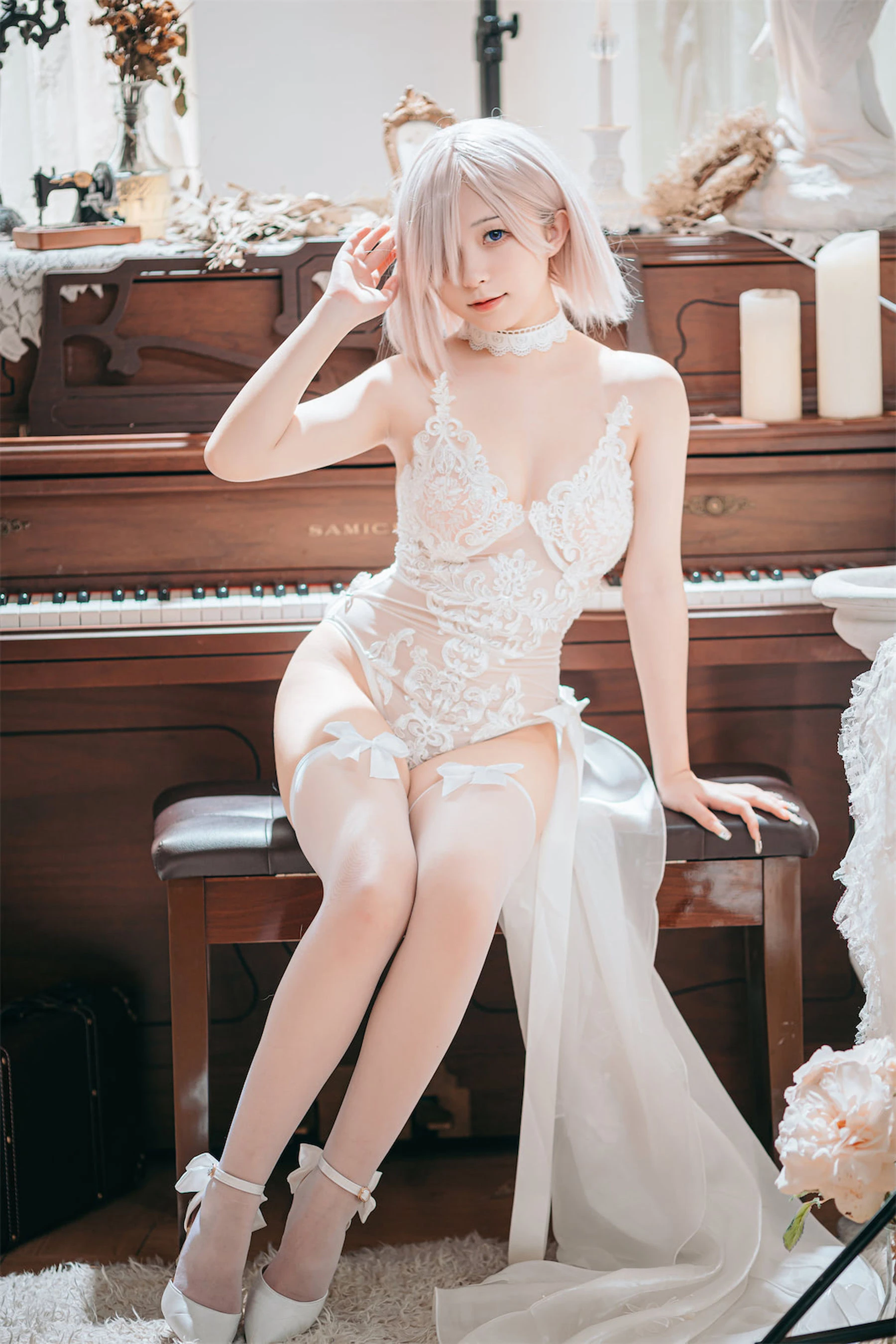性感嫩模私藏美照 – 苗慄戶外深夜獨家呈現限量 - 61