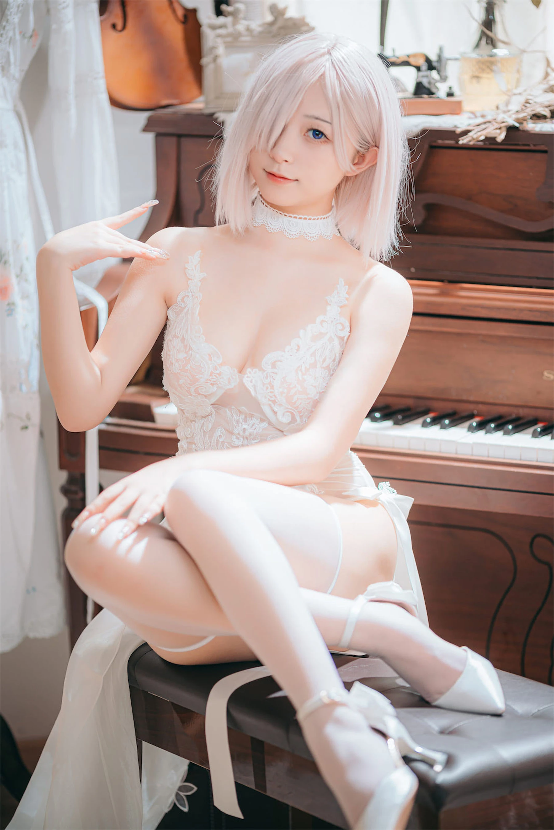 性感嫩模私藏美照 – 苗慄戶外深夜獨家呈現限量 - 9