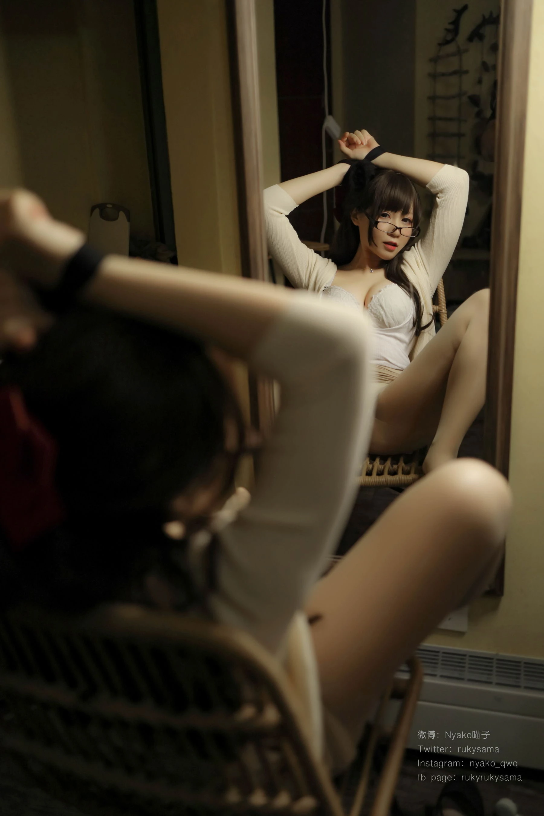黃昏彰化嫩模寫真精選 – 甜美山景俏皮完美融合珍藏 - 5