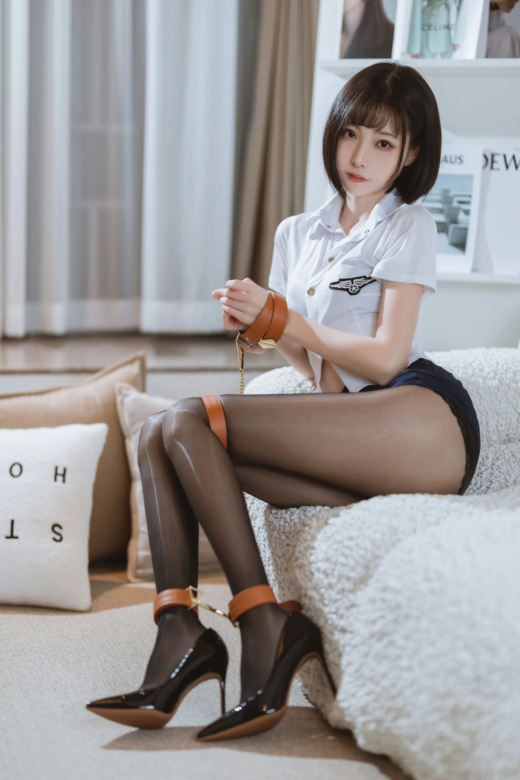 新竹黎明校花美照 – 魅惑魅力攝影棚實錄精選 - 16