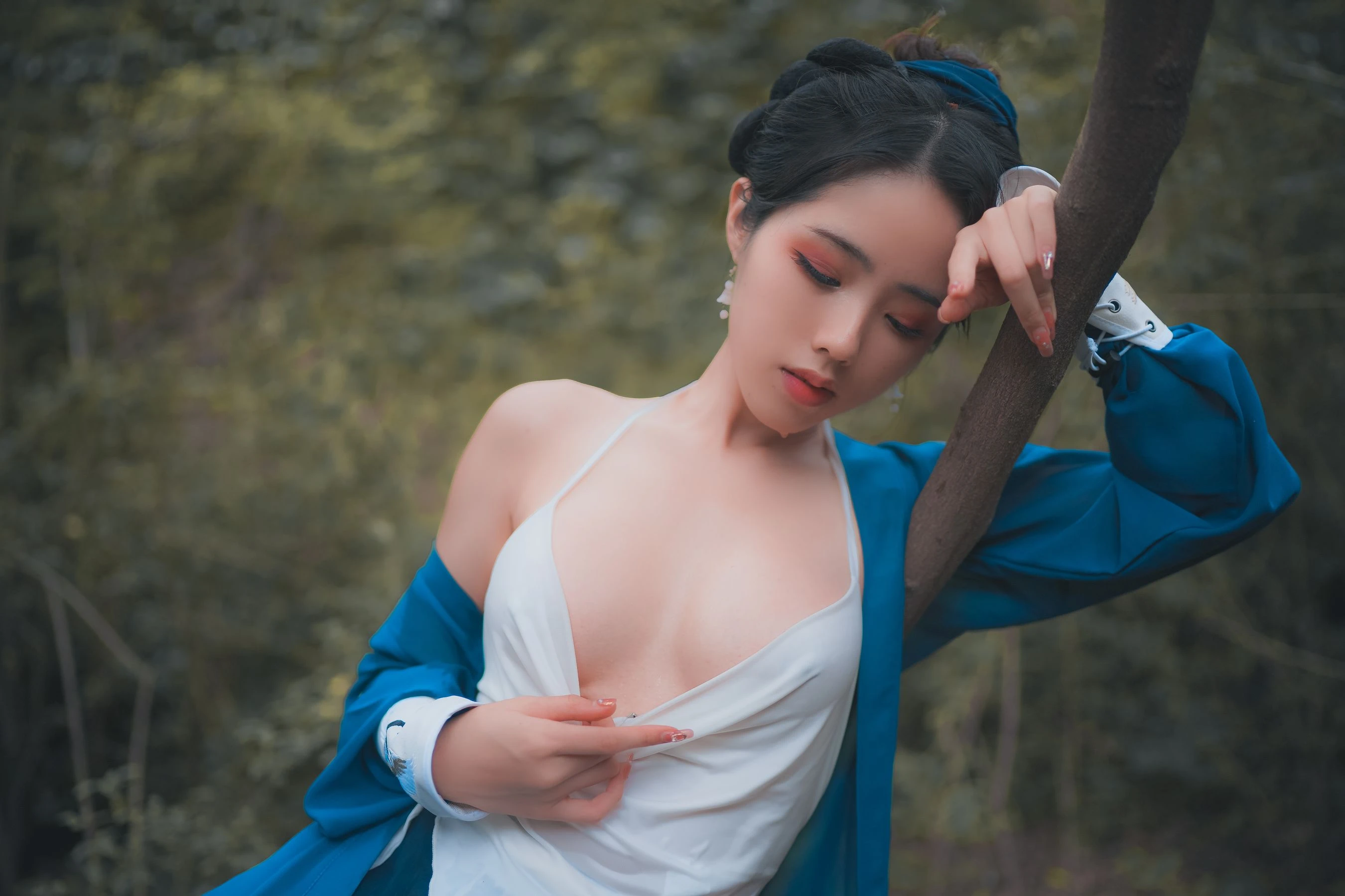 主播活潑寫真館寫真 – 雪景溫柔風格展現珍藏 - 23